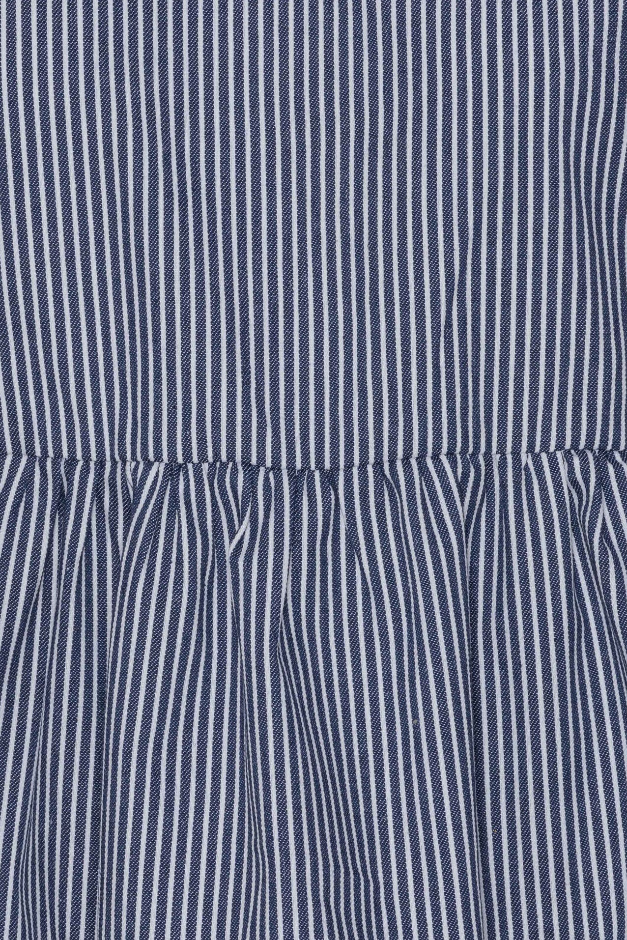 LulaIC Top - Blue Woven Stripe - Image 12