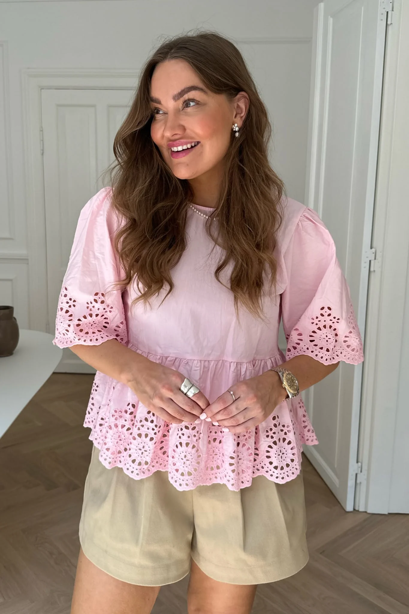 LulaIC Top - Light Pink Embroidery - Image 6