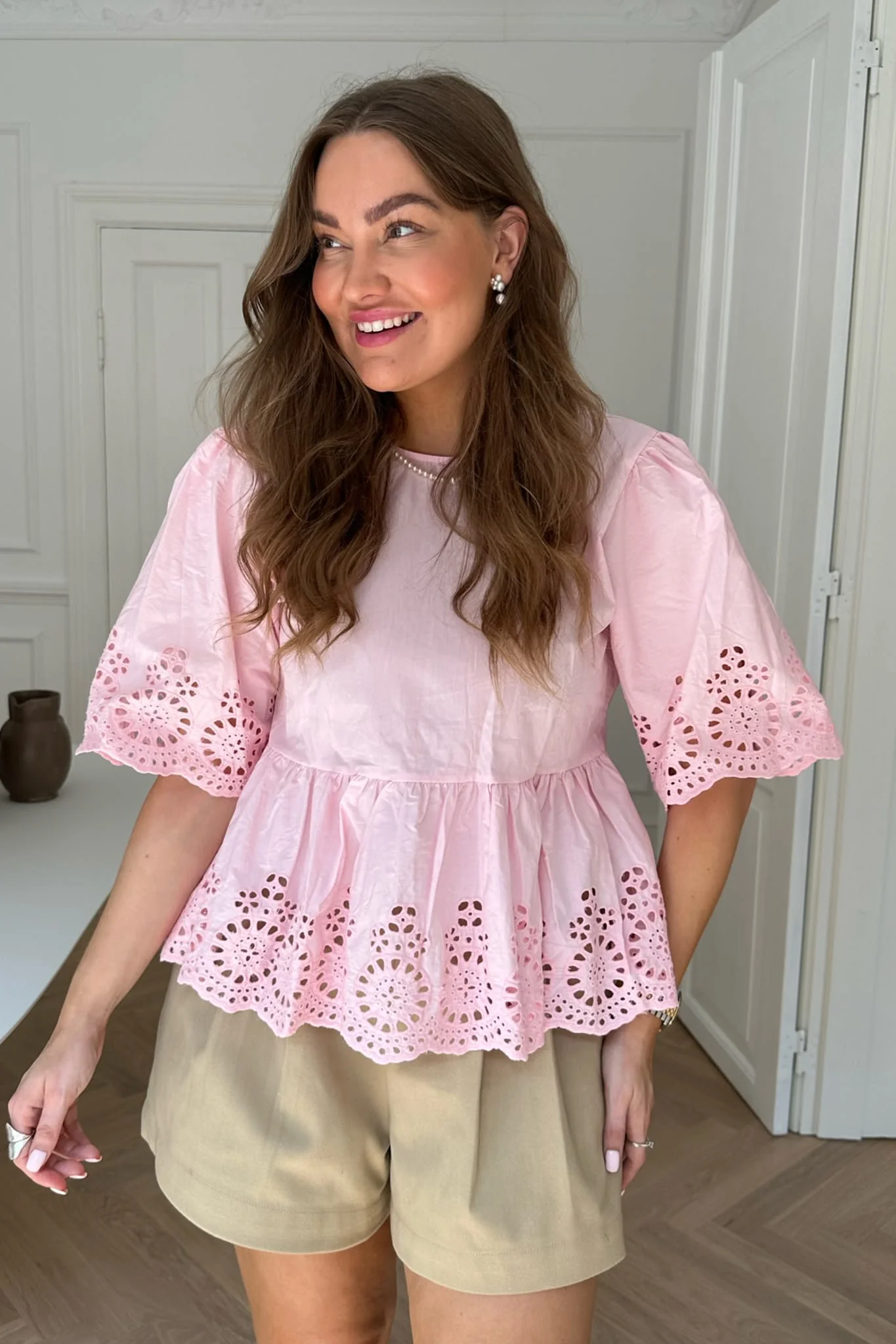 LulaIC Top - Light Pink Embroidery - Image 7