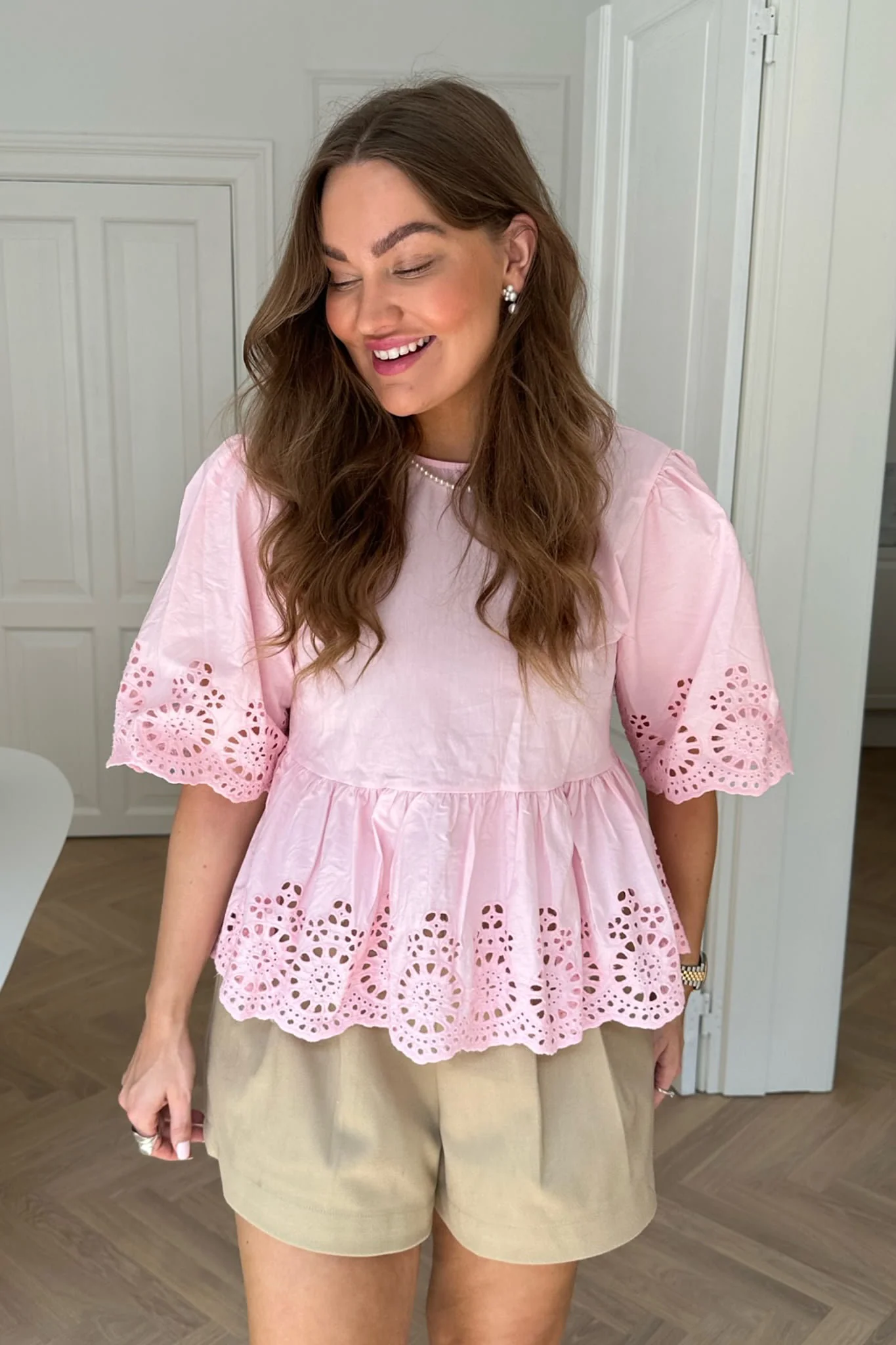 LulaIC Top - Light Pink Embroidery - Image 8