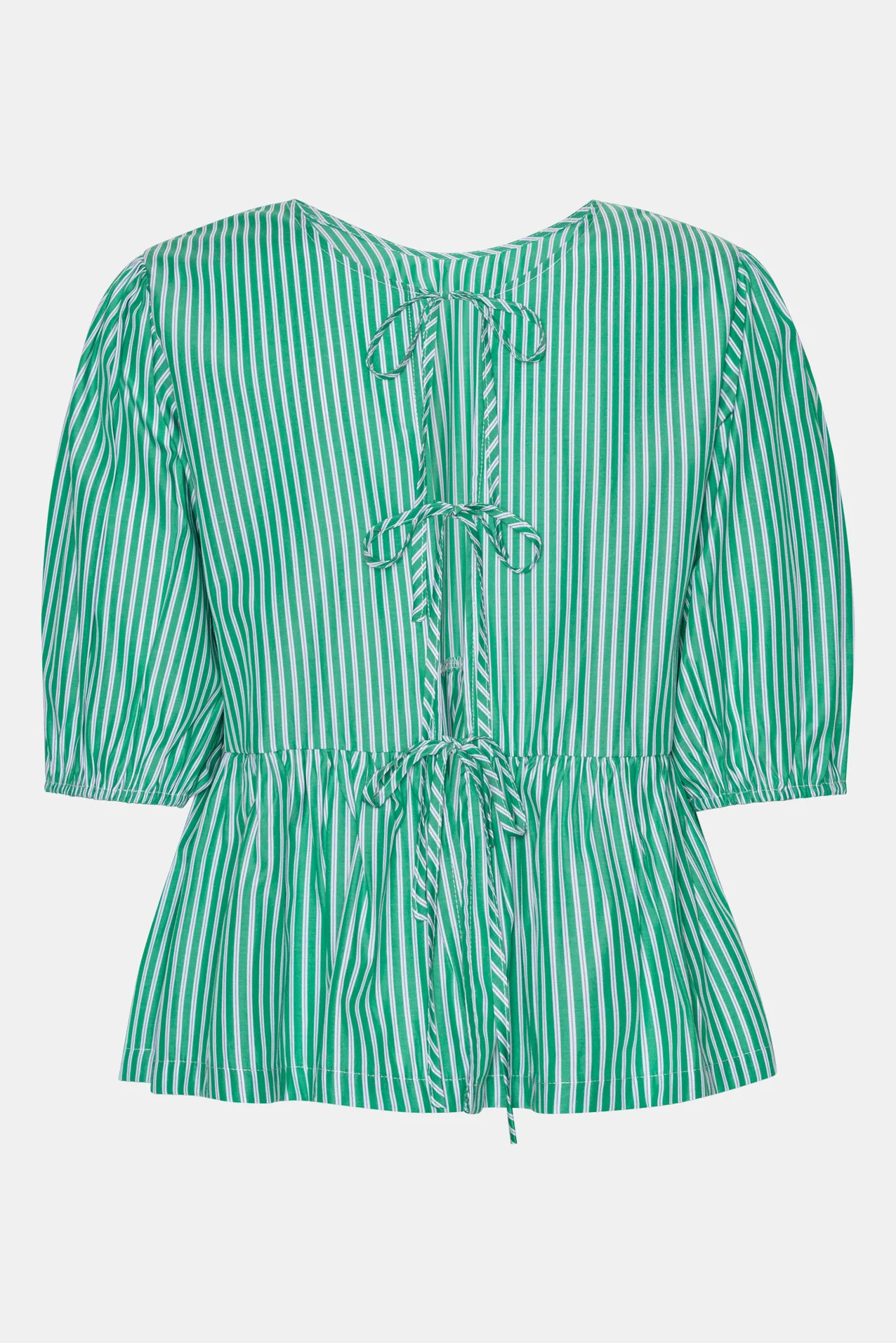 LulaIC Top - Green White Stripes - Image 12