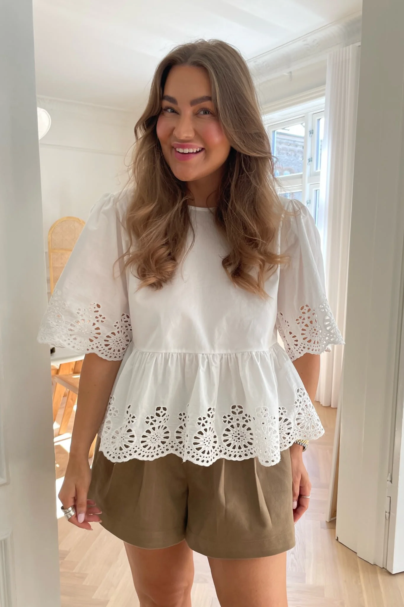 LulaIC Top - White Embroidery - Image 7