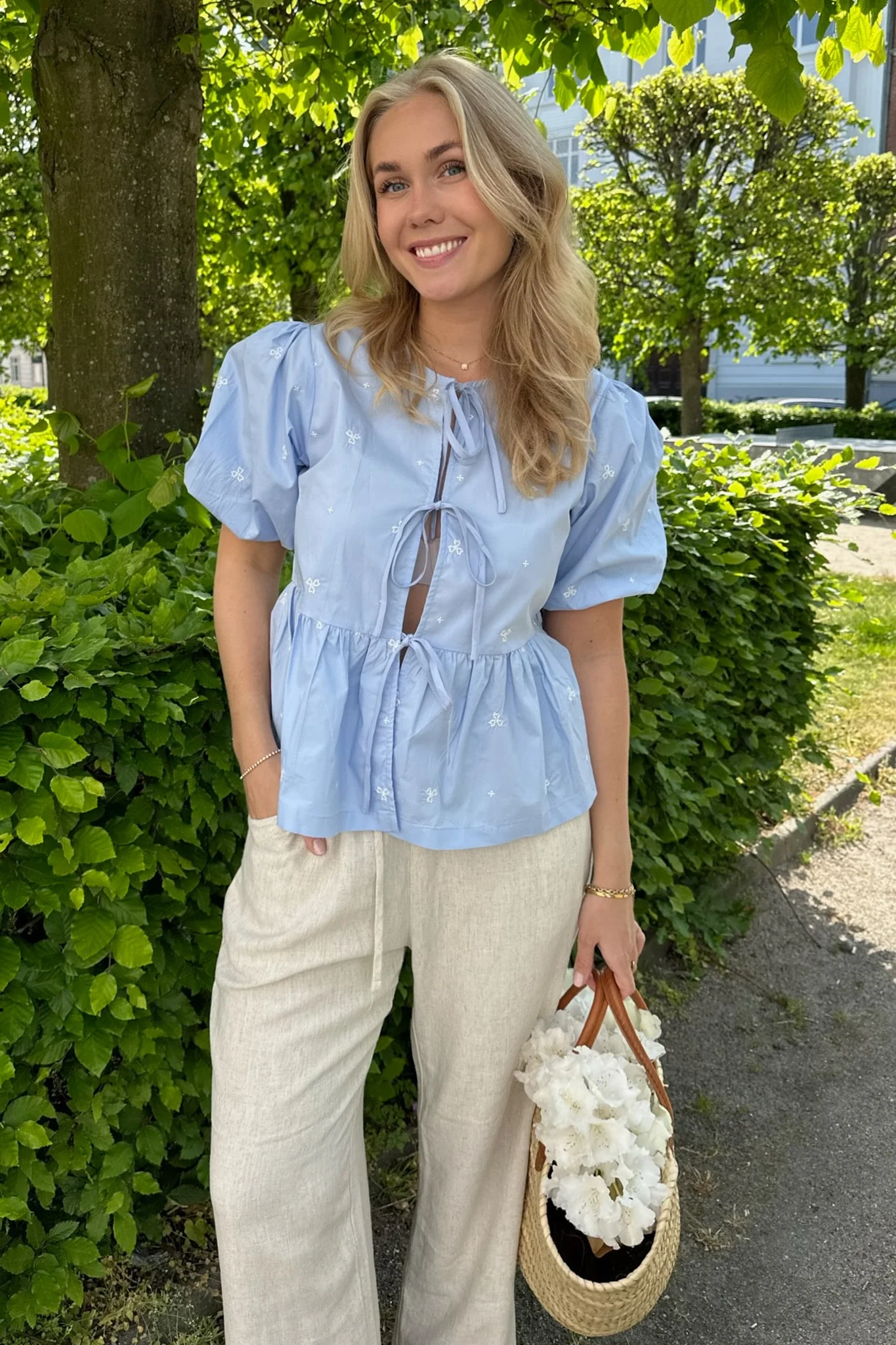 LulaIC Top - Soft Blue - Image 2