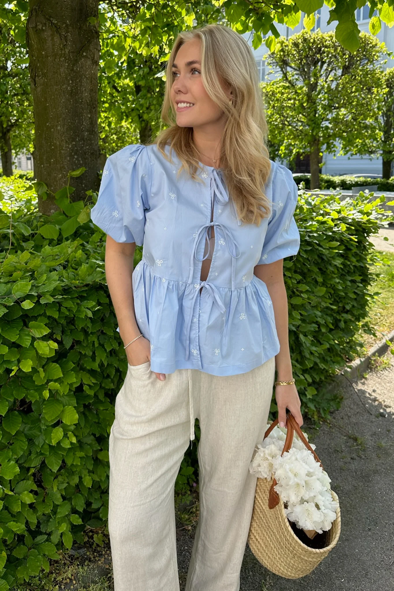 LulaIC Top - Soft Blue - Image 4
