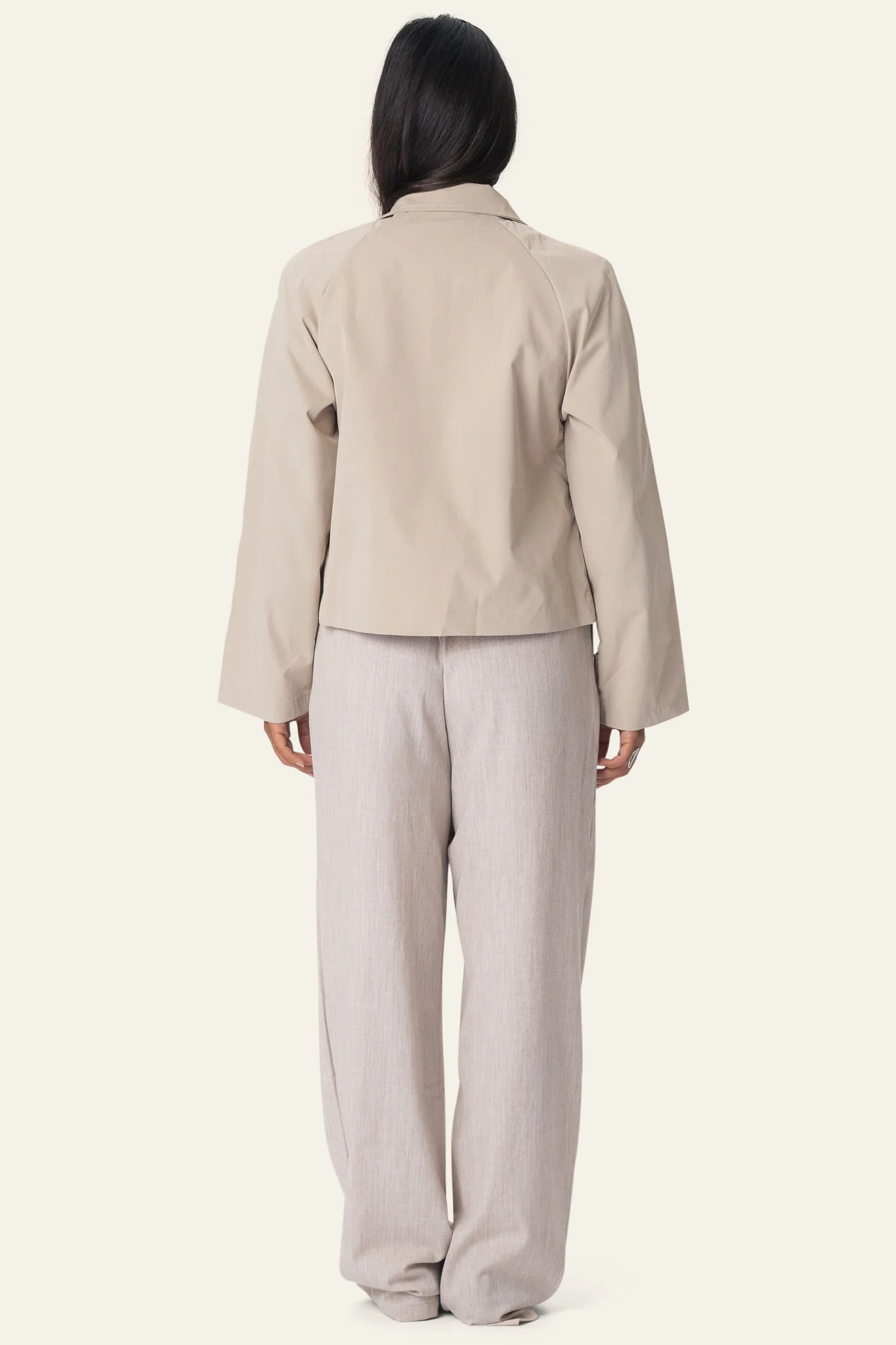 LunaIC Trenchcoat - Light Beige - Image 4