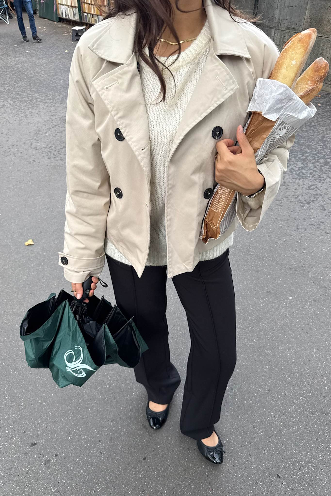LunaIC Trenchcoat - Light Beige - Image 5
