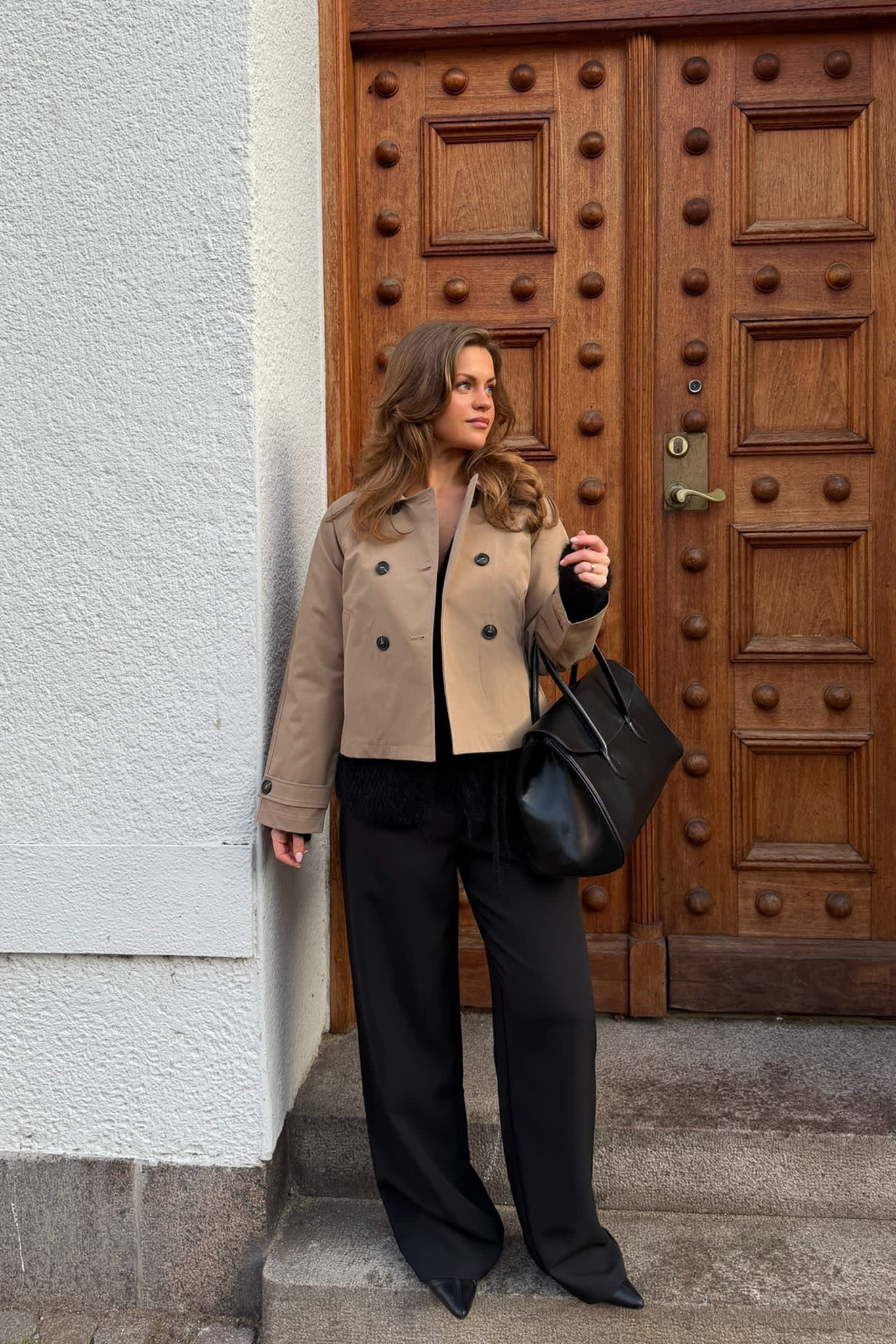 LunaIC Trenchcoat - Light Brown - Image 7