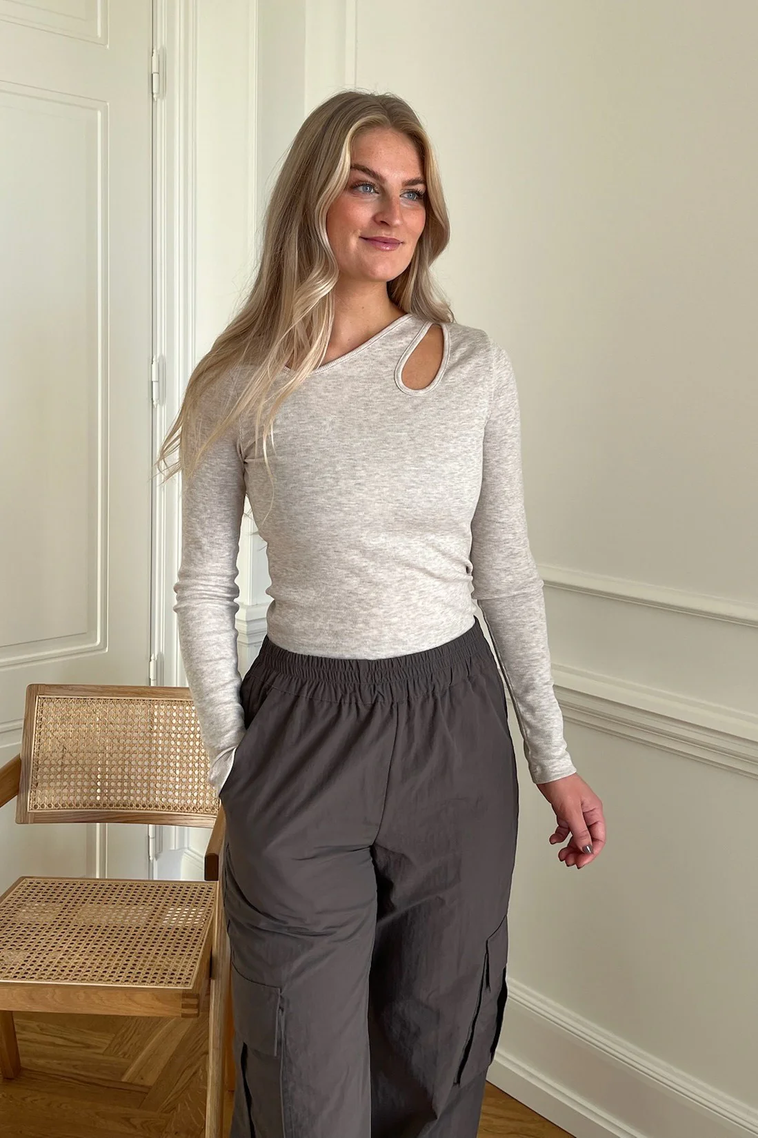 Luvie LS Tshirt - Sahara - Image 2