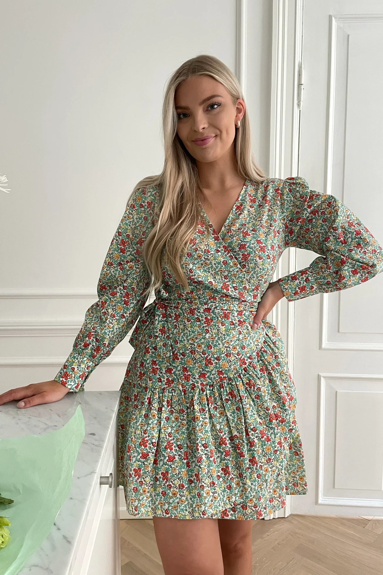 MaddyIC Dress - Dark Garden Green - Image 2