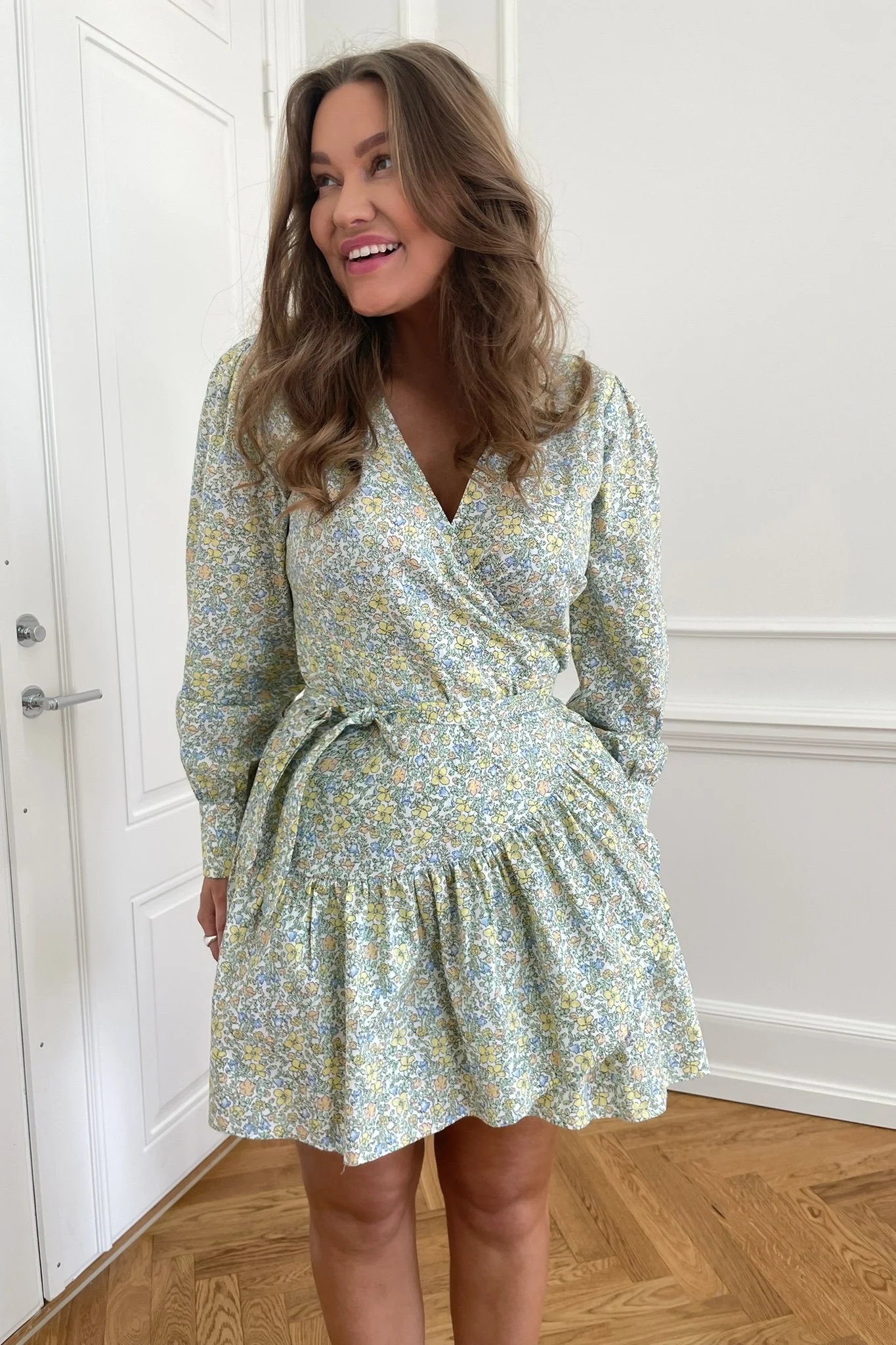 MaddyIC Dress - Pastel Garden Green - Image 6