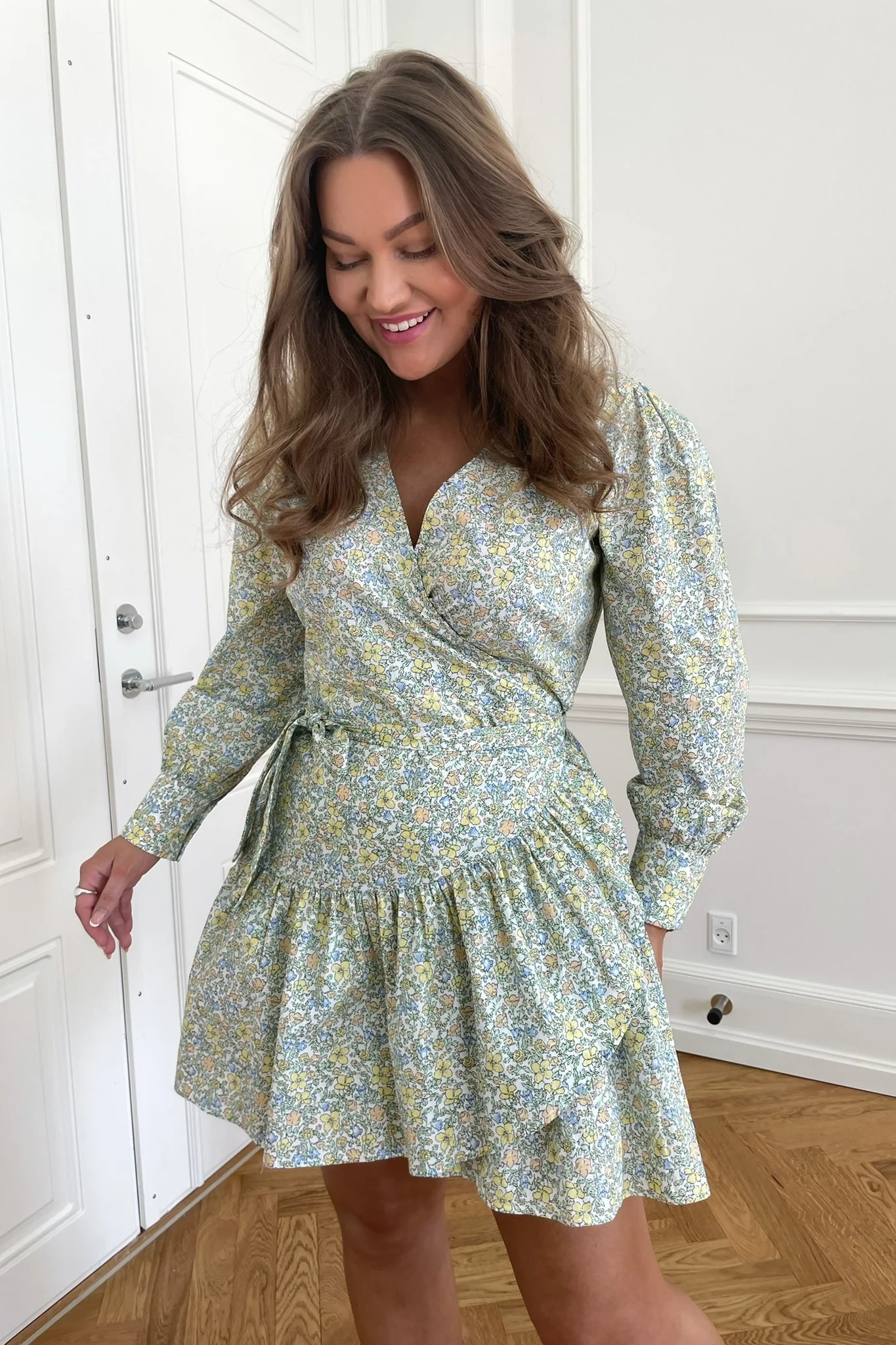 MaddyIC Dress - Pastel Garden Green - Image 7