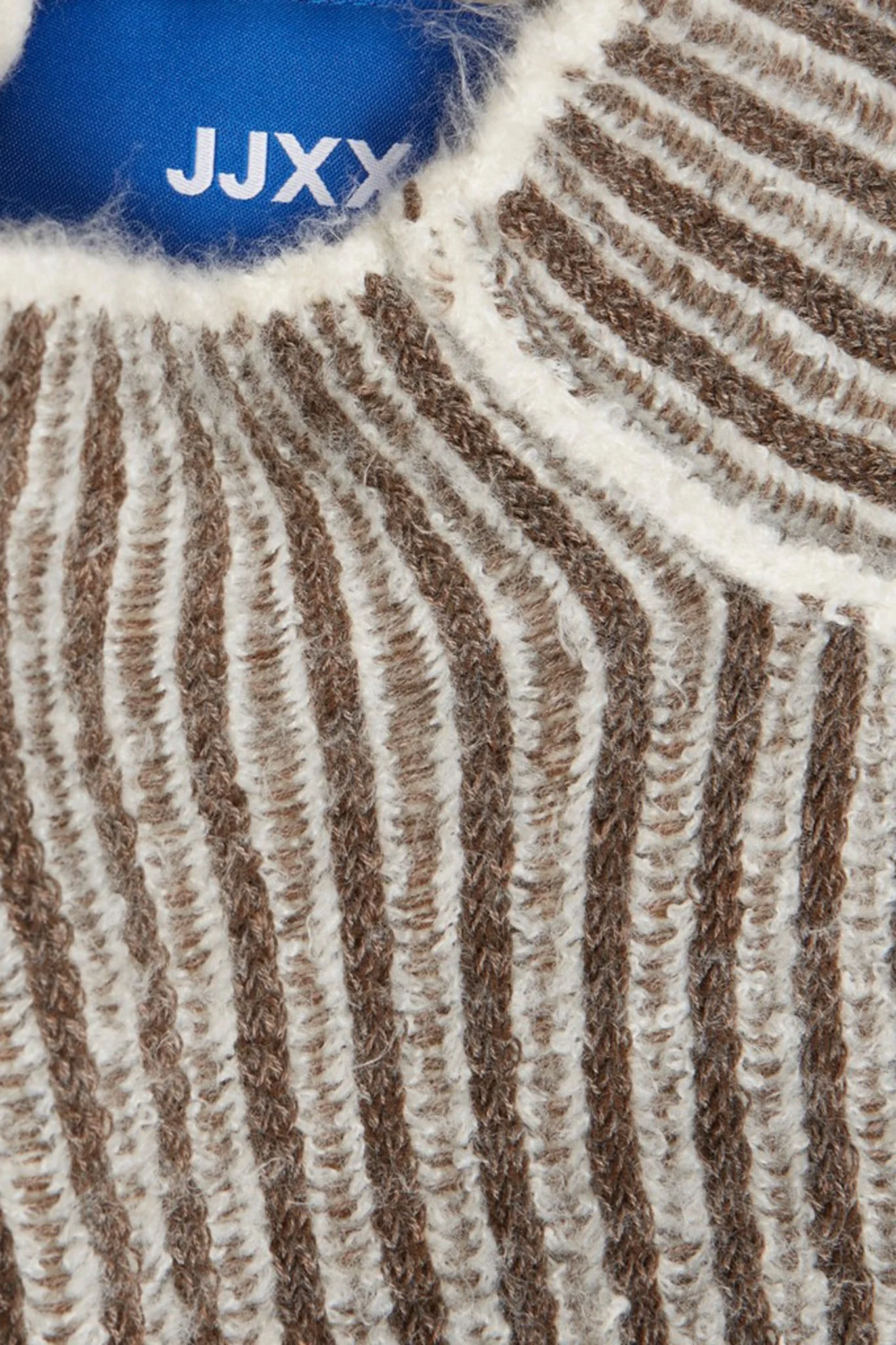 JXMaghna High Neck Knit - Bone White - Image 8