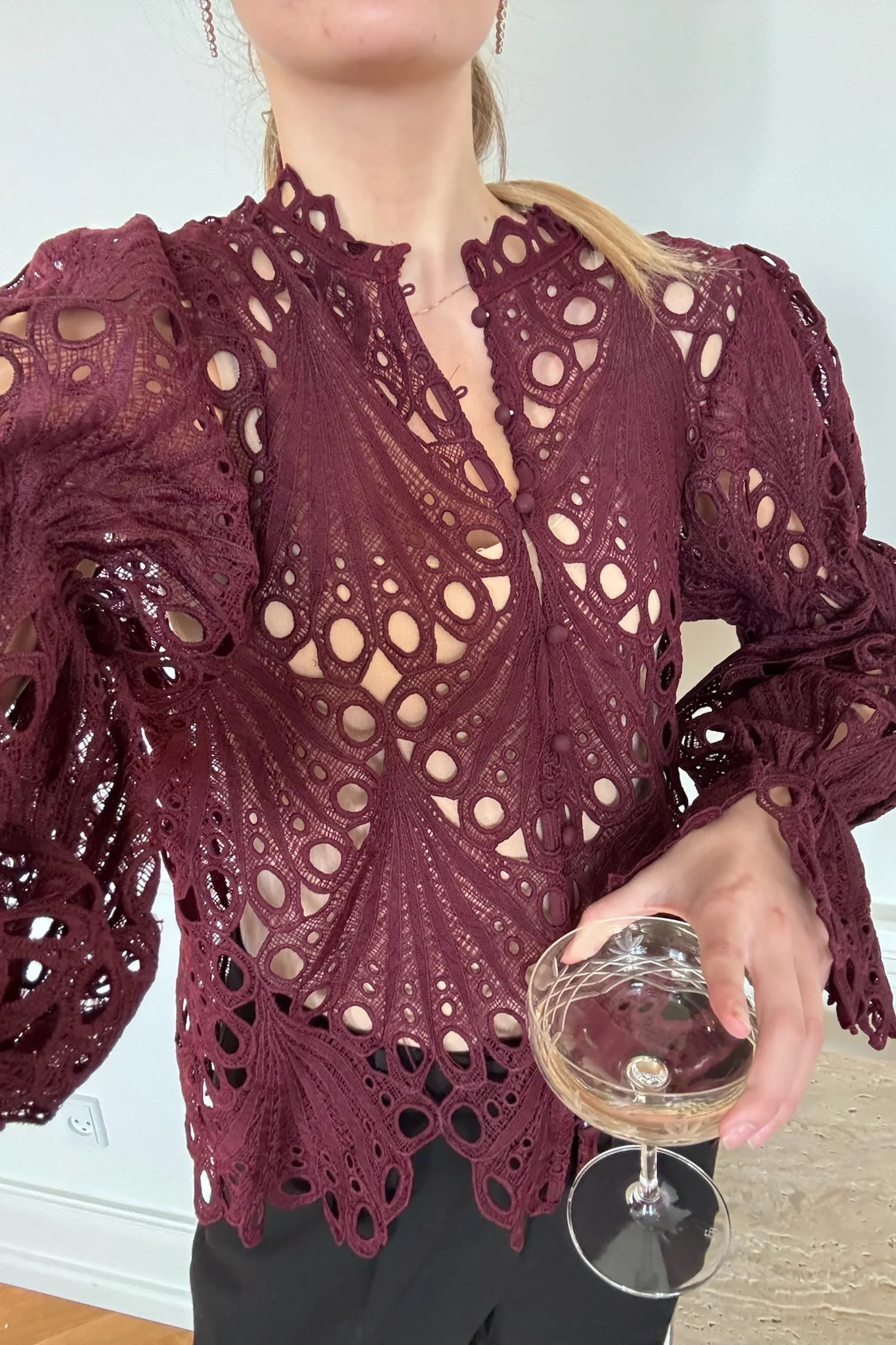 MajaIC Shirt - Bordeaux - Image 12