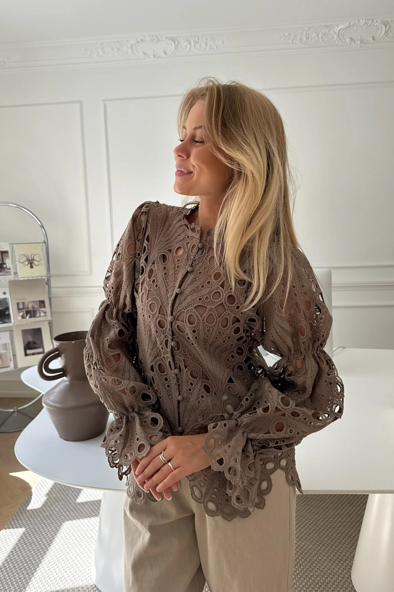 MajaIC Shirt - Mocca - Image 11