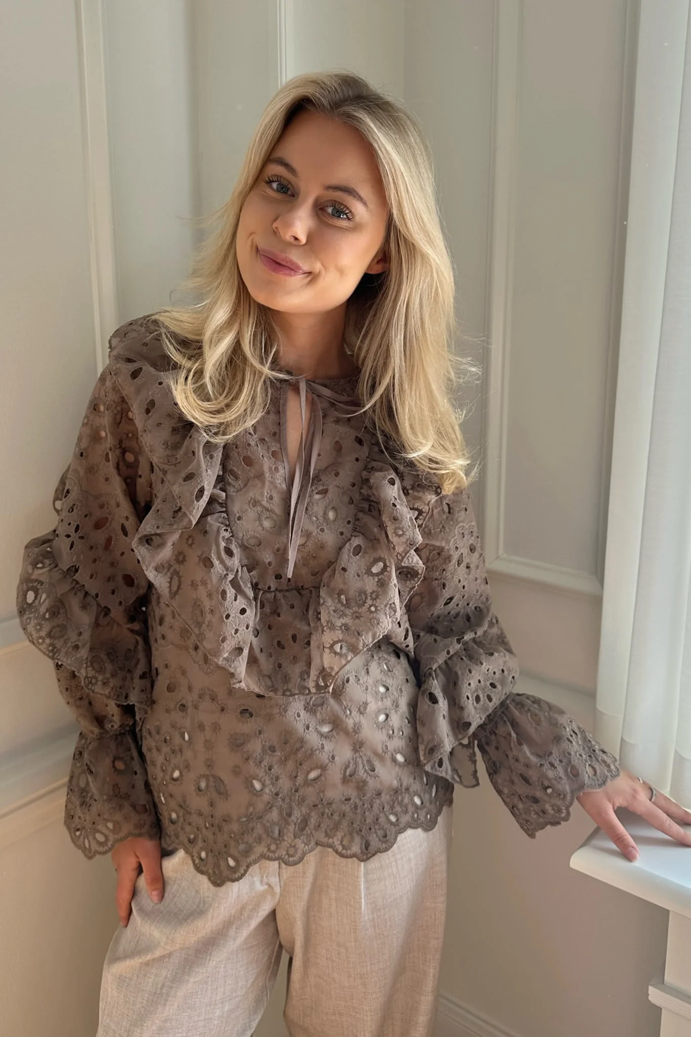 MalouIC Blouse - Mocca - Image 5