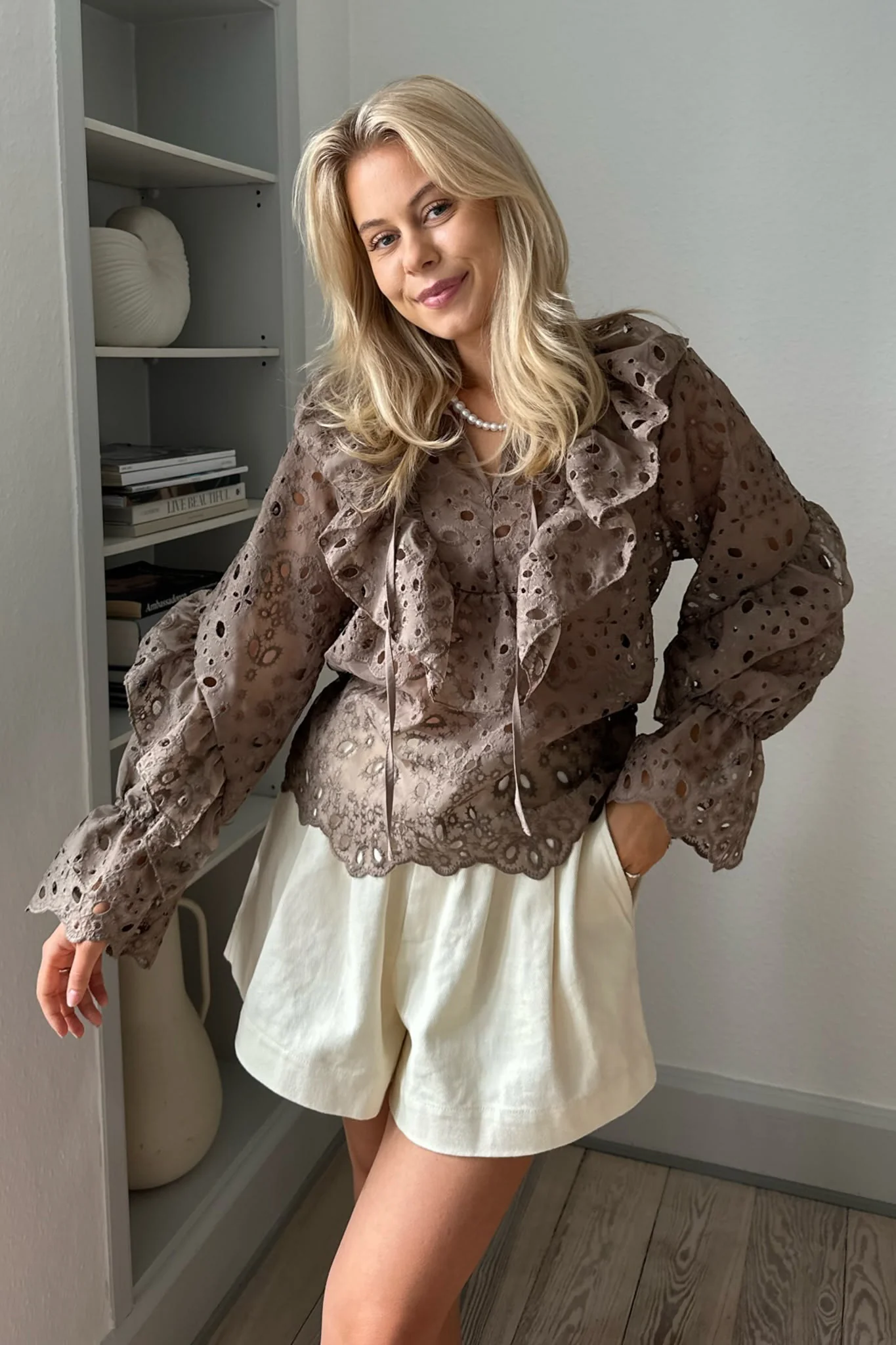 MalouIC Blouse - Mocca - Image 7