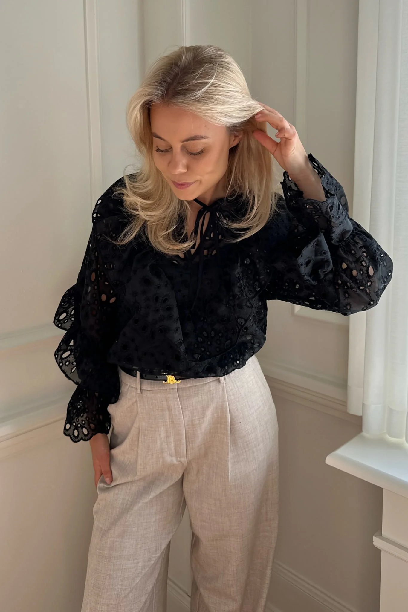 MalouIC Blouse - Black - Image 3