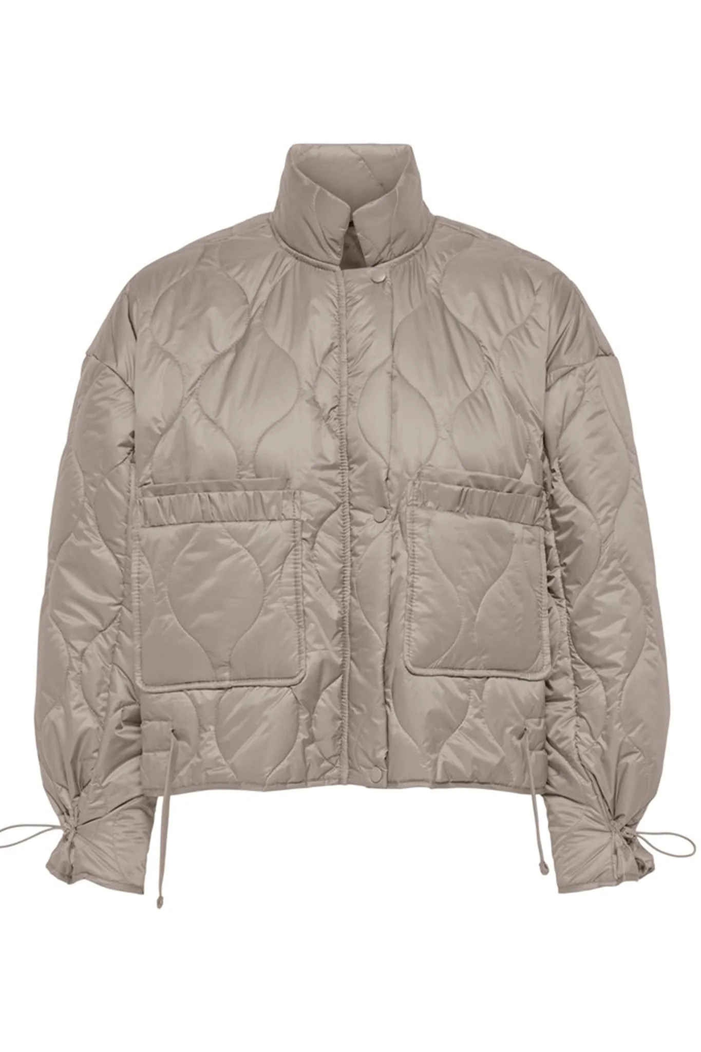 JDYMambo Onion Short Jacket - Simply Taupe - Image 5