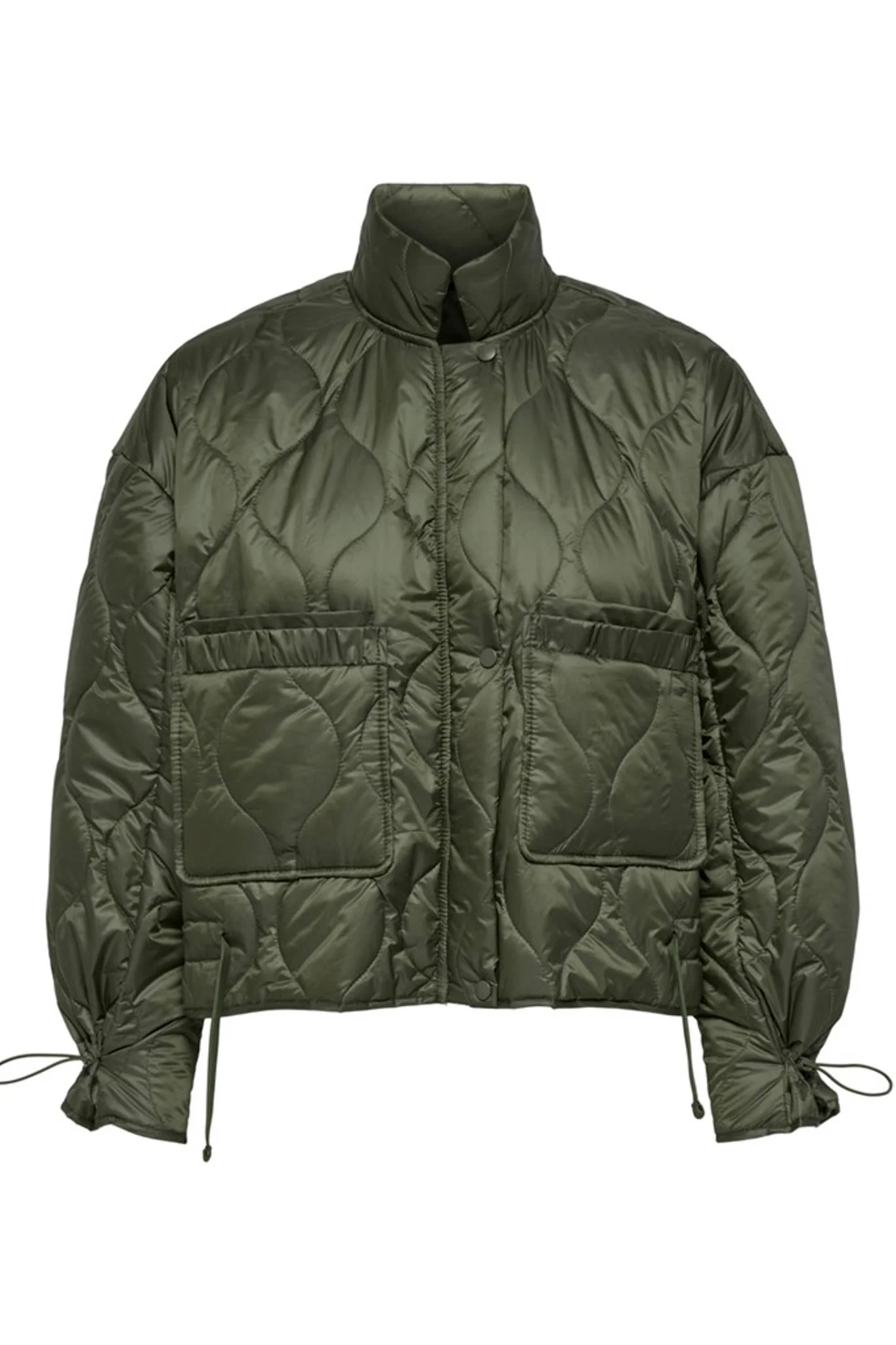 JDYMambo Onion Short Jacket - Dark Olive - Image 7