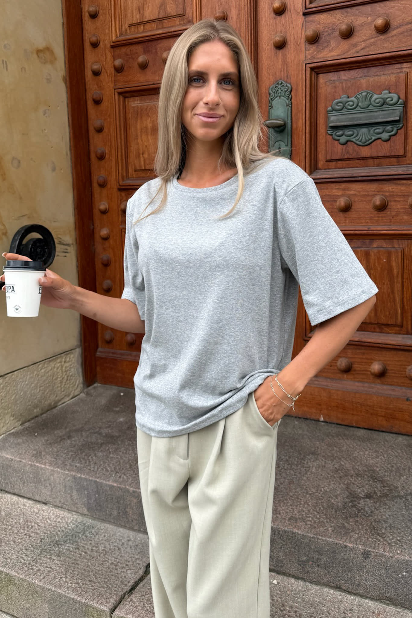 MarieIC Tshirt - Grey - Image 6