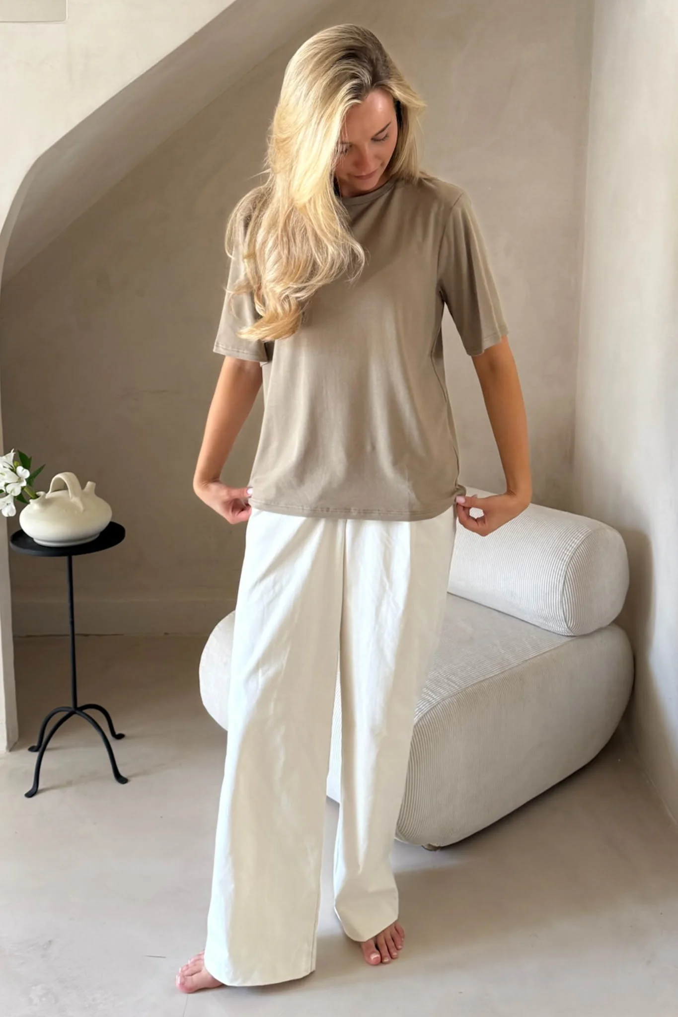 MarieIC Tshirt - Khaki - Image 3