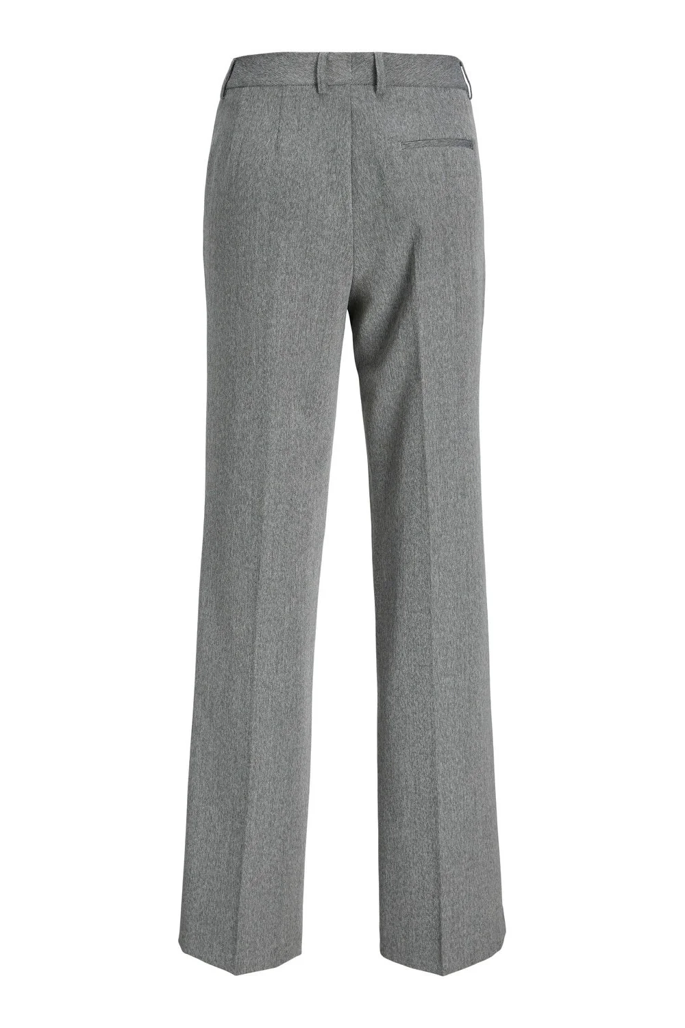 JXMary Melange Regular HW Pants - Dark Grey Melange - Image 7