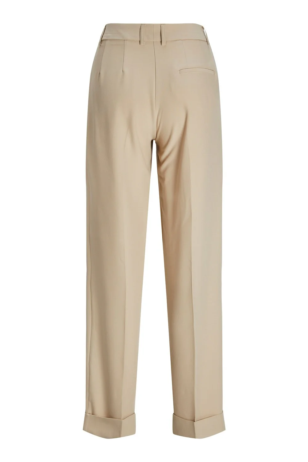 JXMary Regular Pleated MW Pants - Oatmeal - Image 8