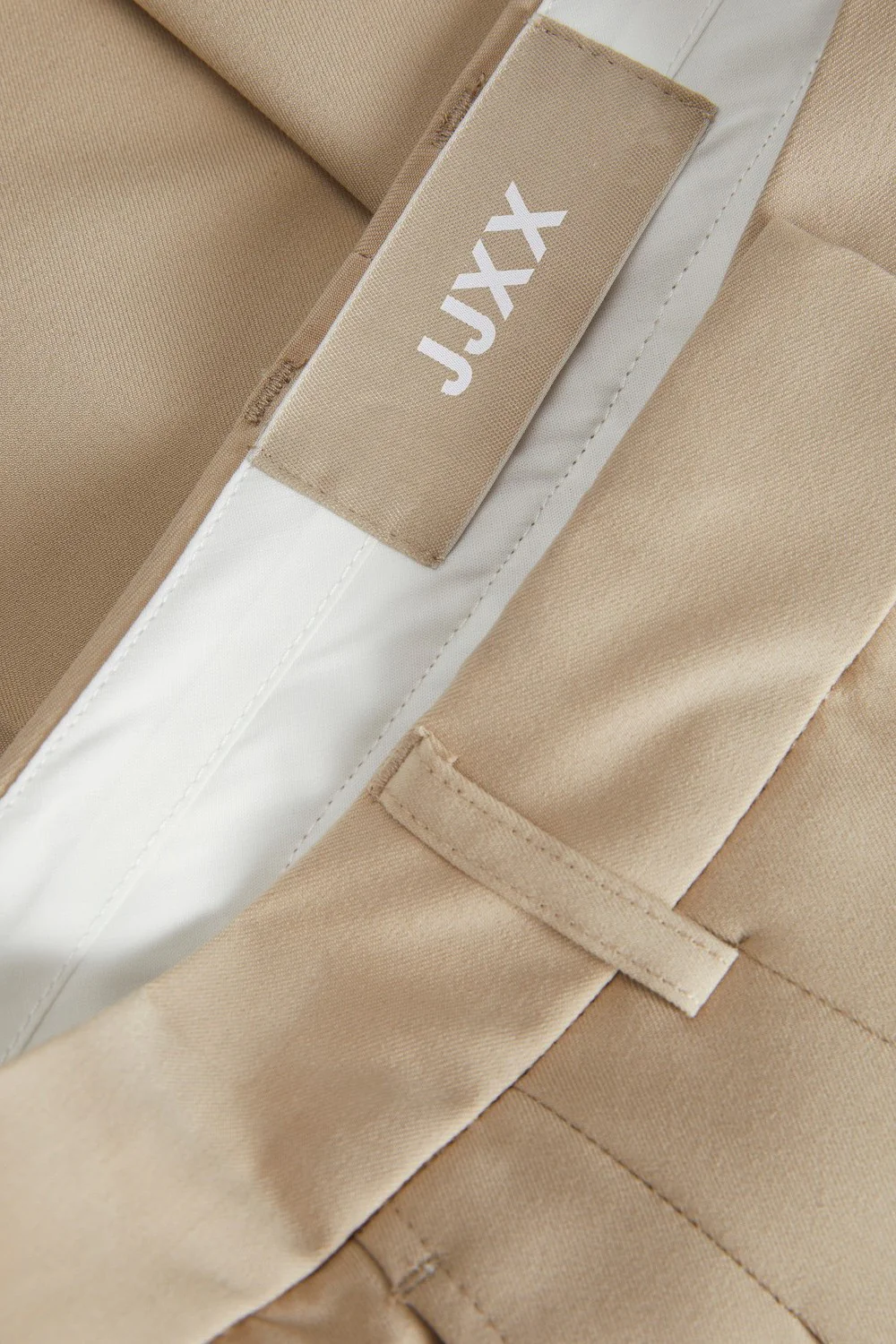 JXMary Regular Pleated MW Pants - Oatmeal - Image 9