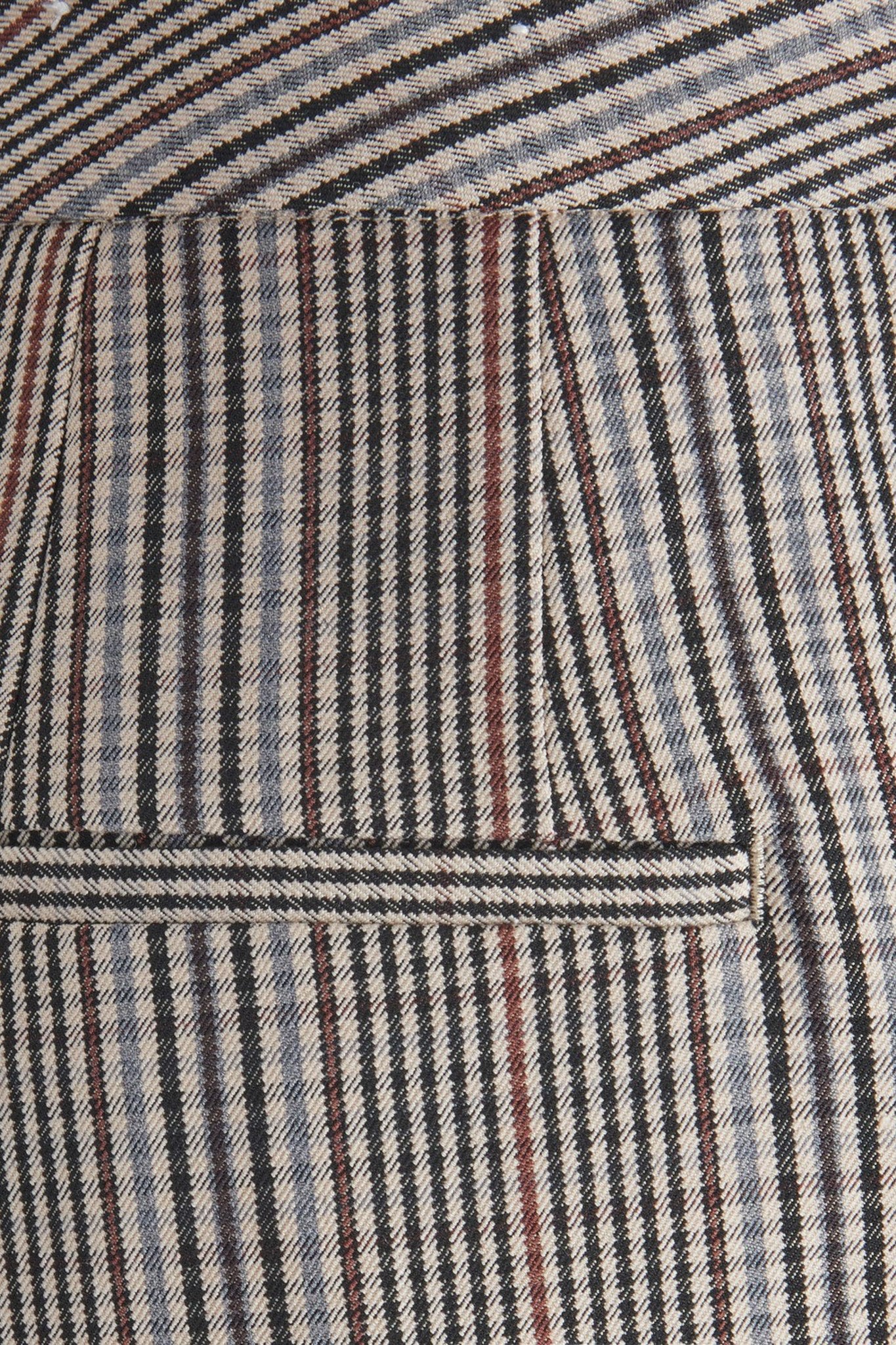 JXMary Regular HW Pant - Oatmeal Check - Image 11