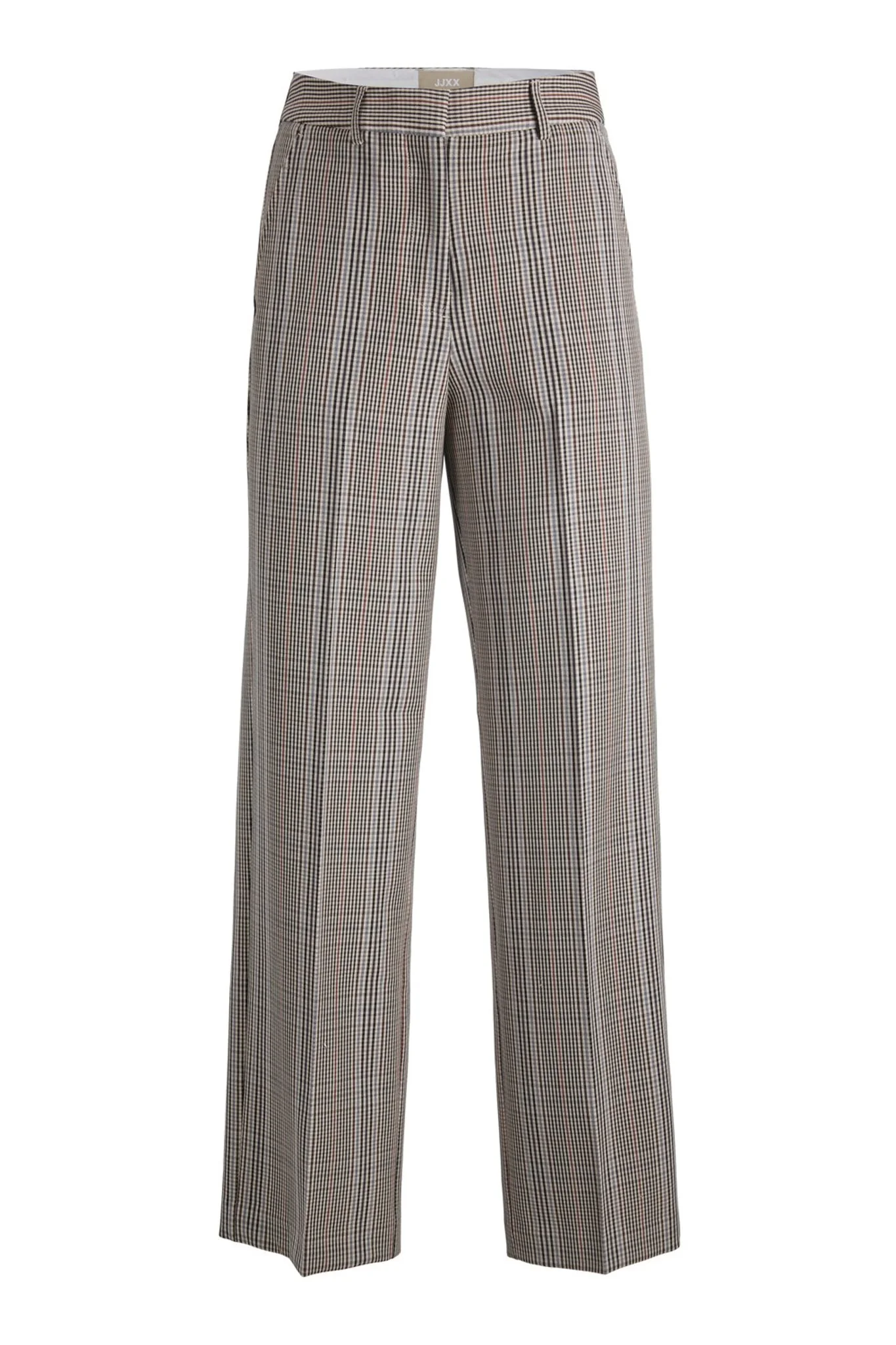 JXMary Regular HW Pant - Oatmeal Check - Image 8