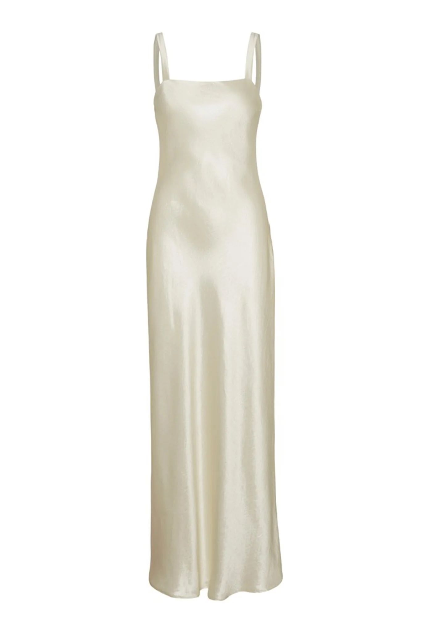 VMMathilde SL Wide Strap Maxi Dress - Cannoli Cream - Image 6