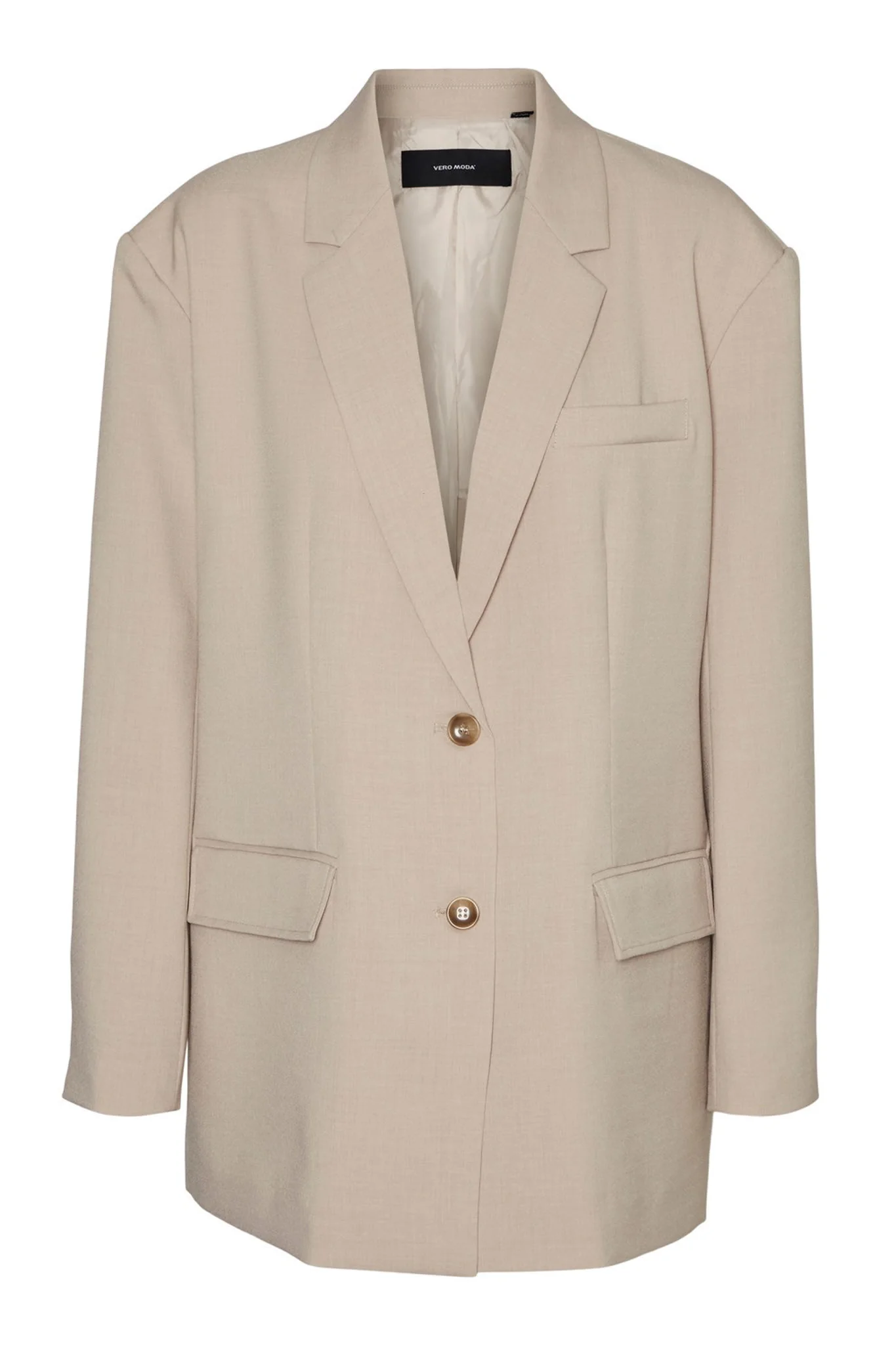 VMMathilde Oversize Blazer - Semolina - Image 10