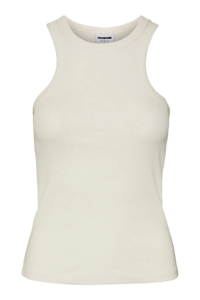 NMMaya SL Halter Neck Top - Eggnog - Image 5
