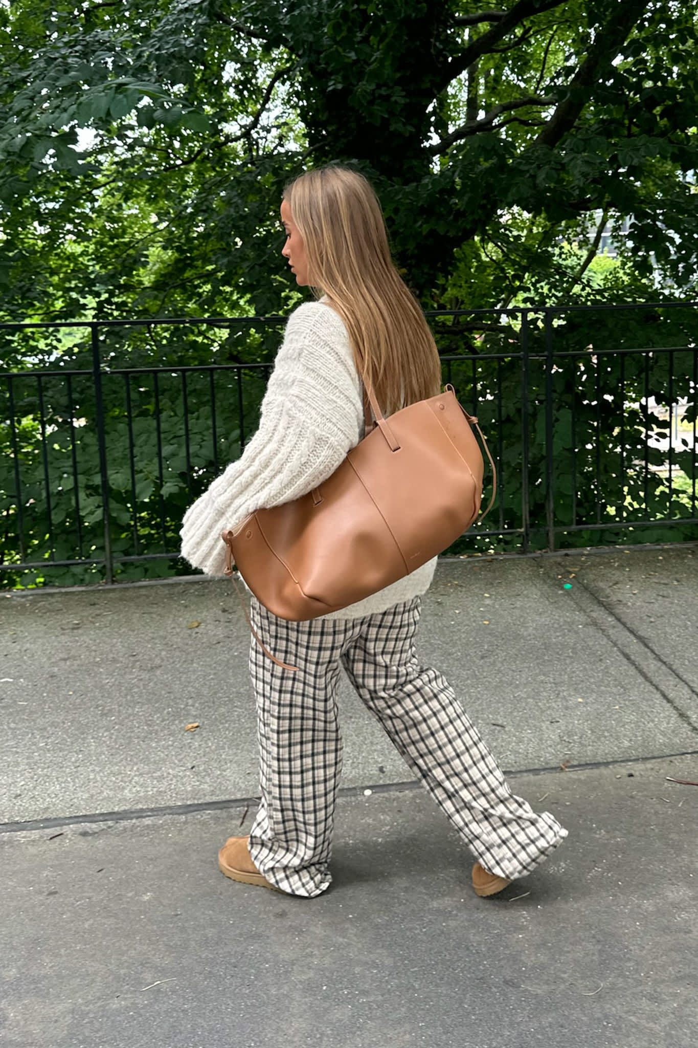 MayaIC Pants - Beige Black Checks - Image 12
