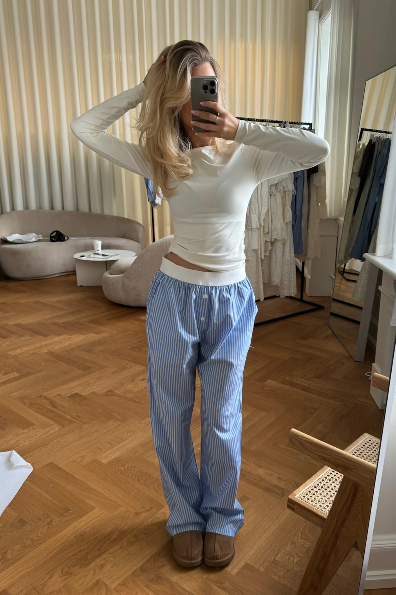 MayaIC Pants - Blue White Stripes - Image 10