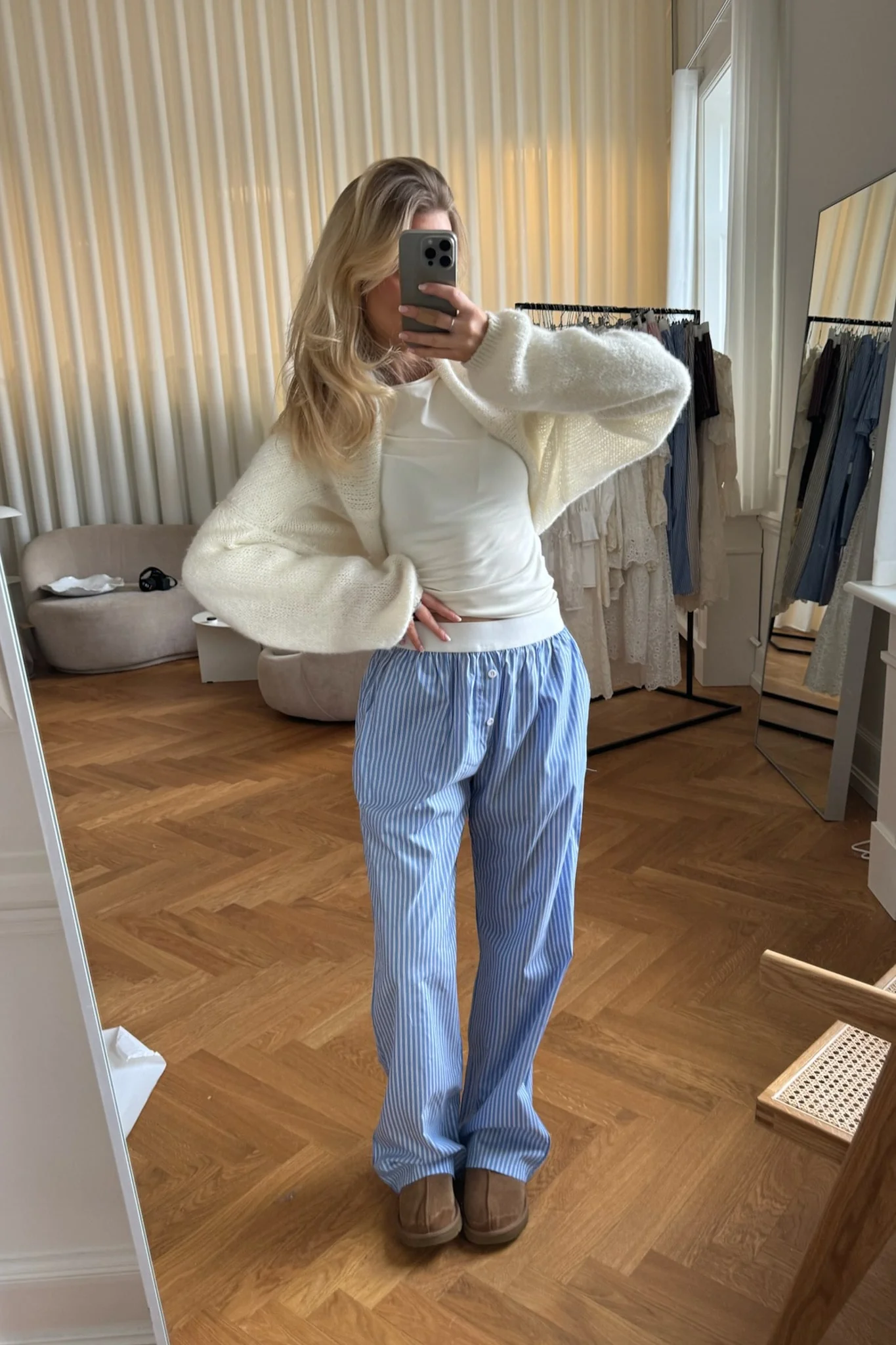 MayaIC Pants - Blue White Stripes - Image 11