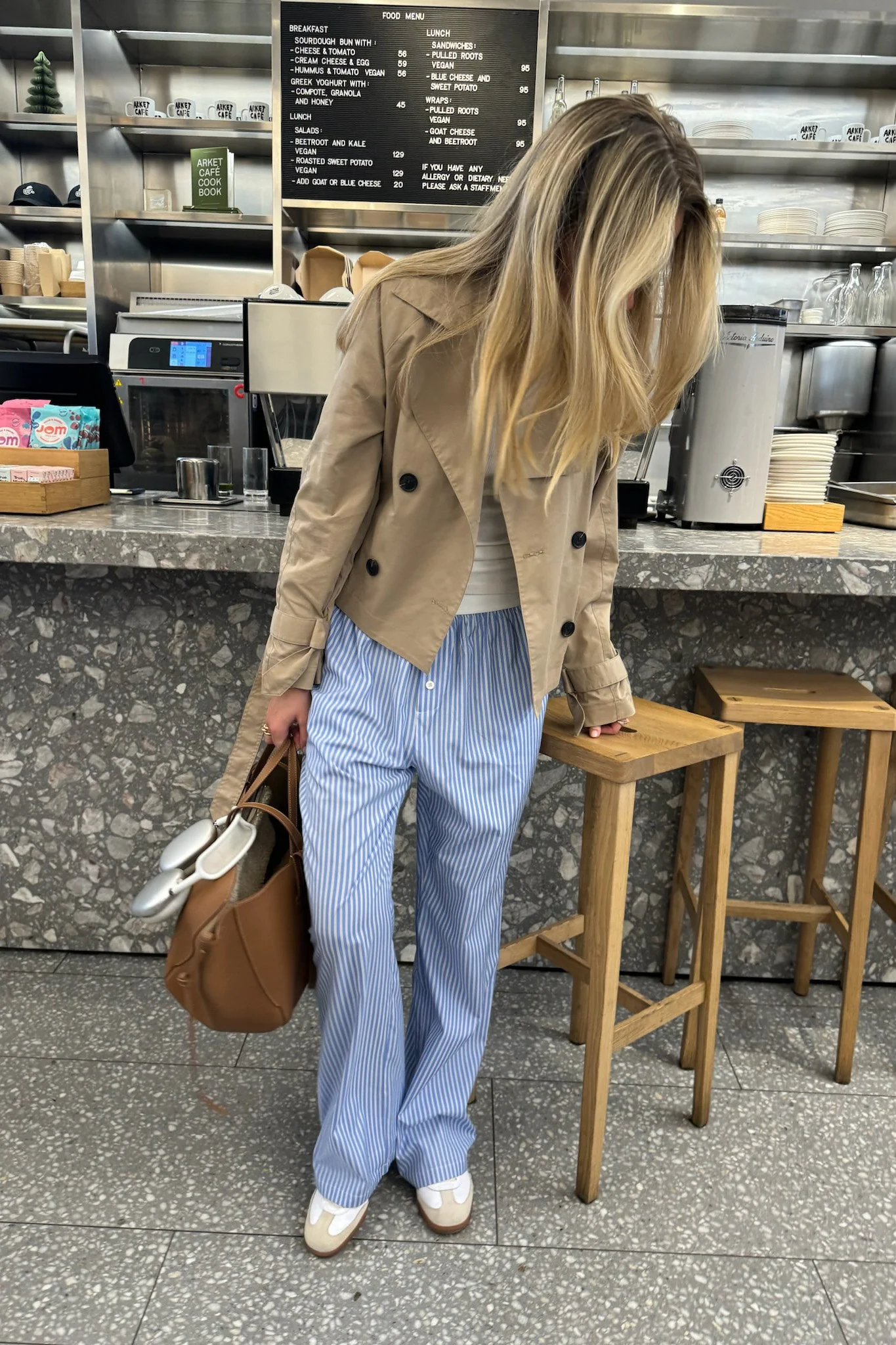 MayaIC Pants - Blue White Stripes - Image 3