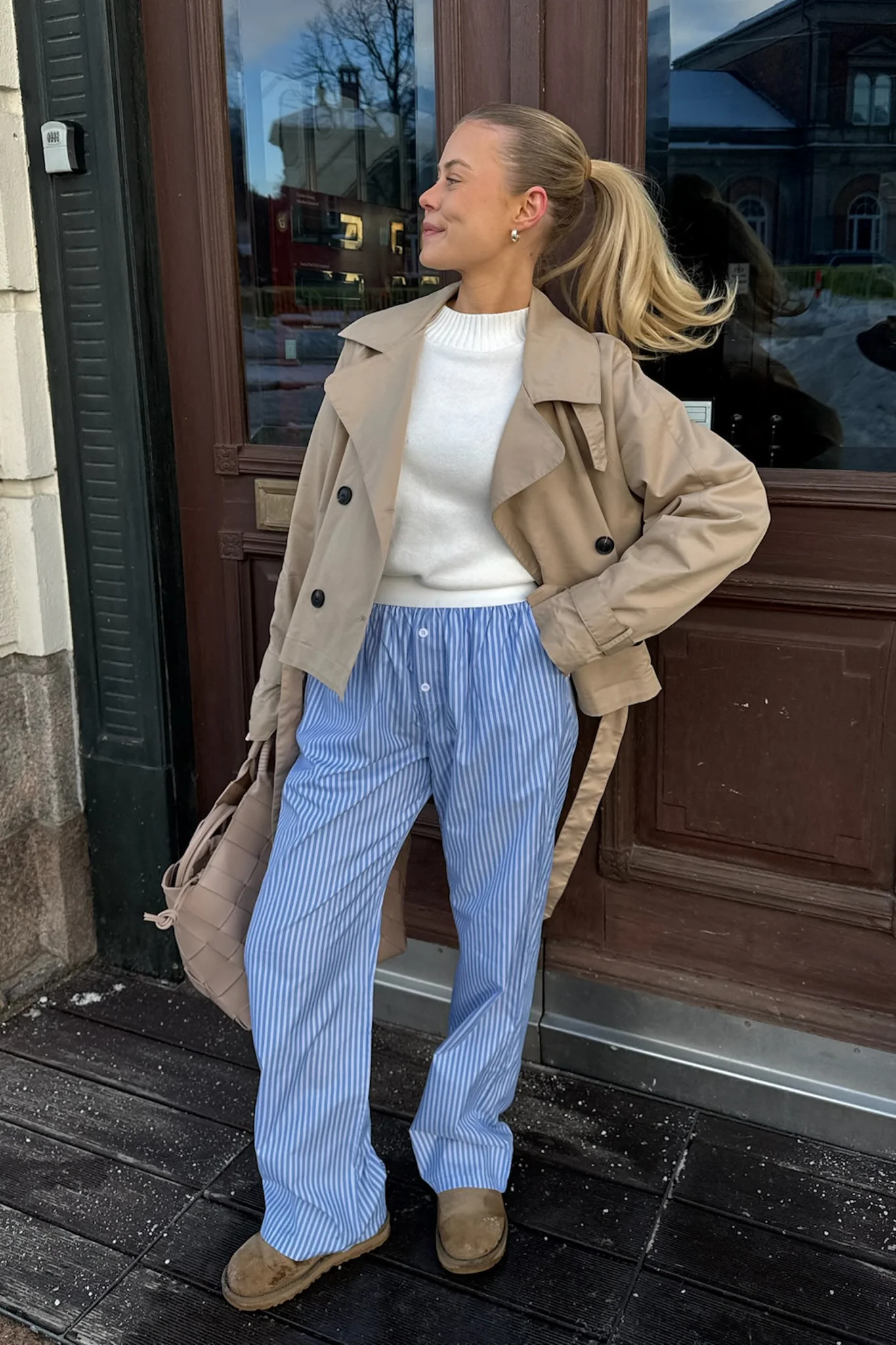 MayaIC Pants - Blue White Stripes - Image 7