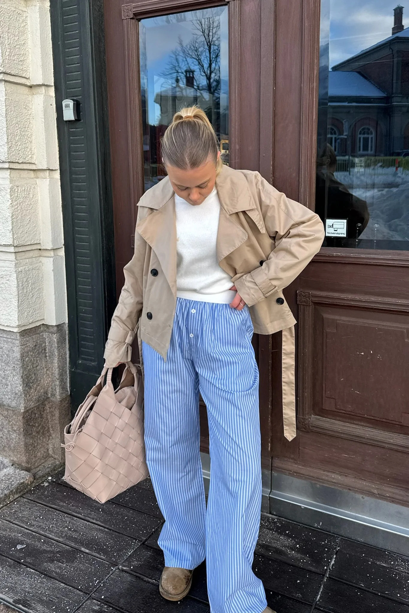 MayaIC Pants - Blue White Stripes - Image 8