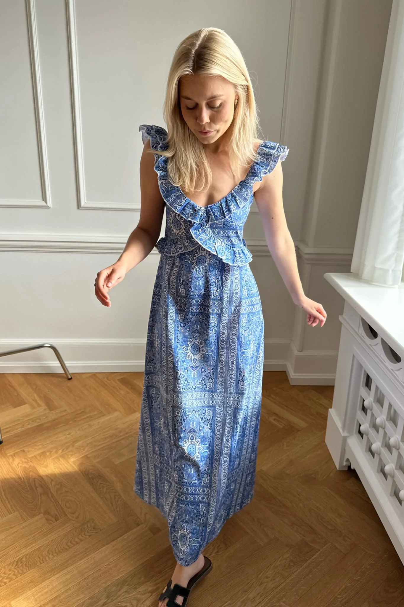 MelbaIC Dress - Santorini Blue - Image 11