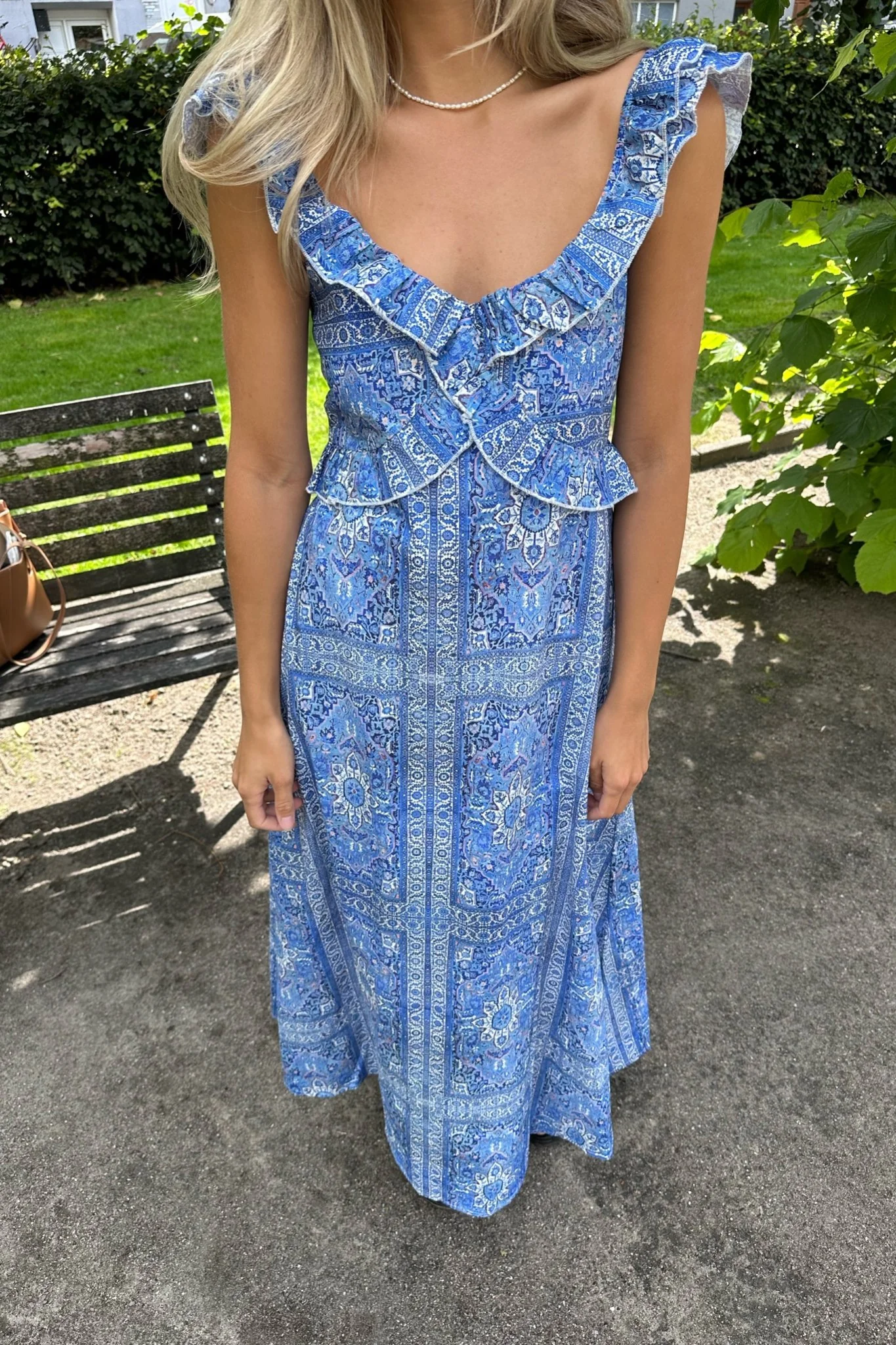 MelbaIC Dress - Santorini Blue - Image 3