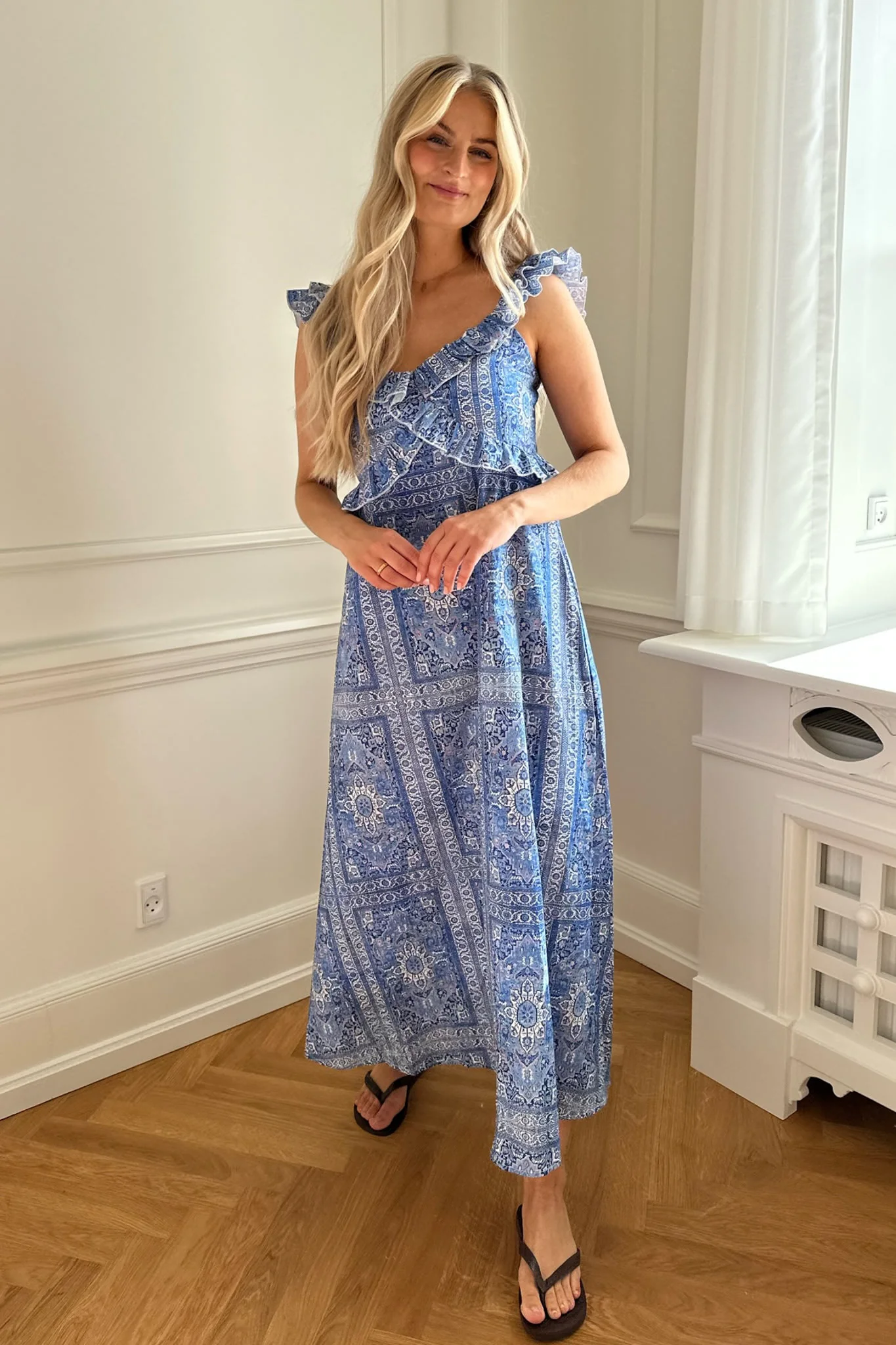 MelbaIC Dress - Santorini Blue - Image 5