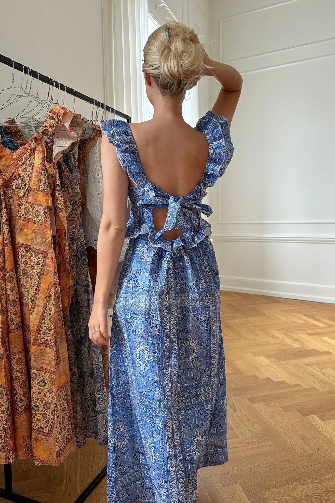 MelbaIC Dress - Santorini Blue - Image 7