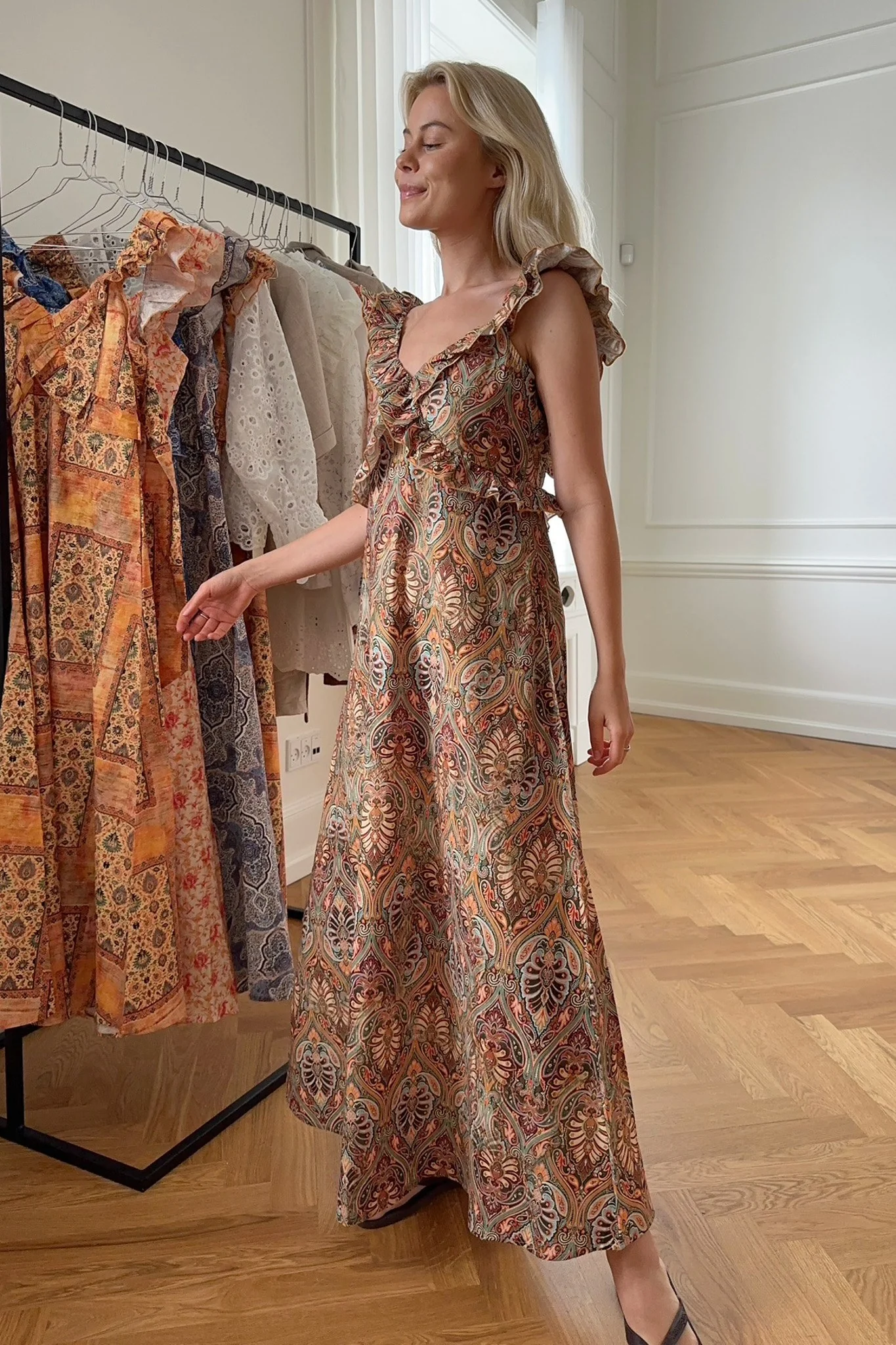 MelbaIC Dress - Indian Paisley - Image 6