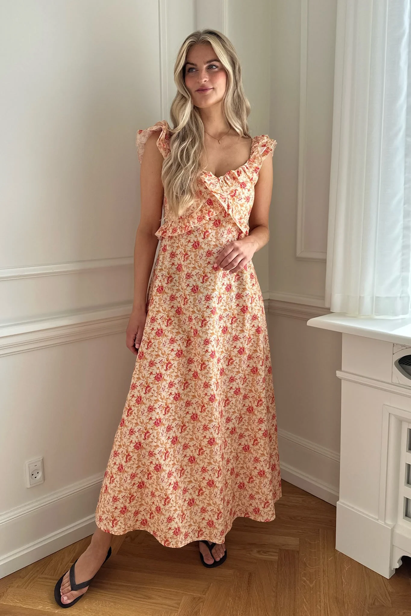 MelbaIC Dress - Wild Garden Rose - Image 8