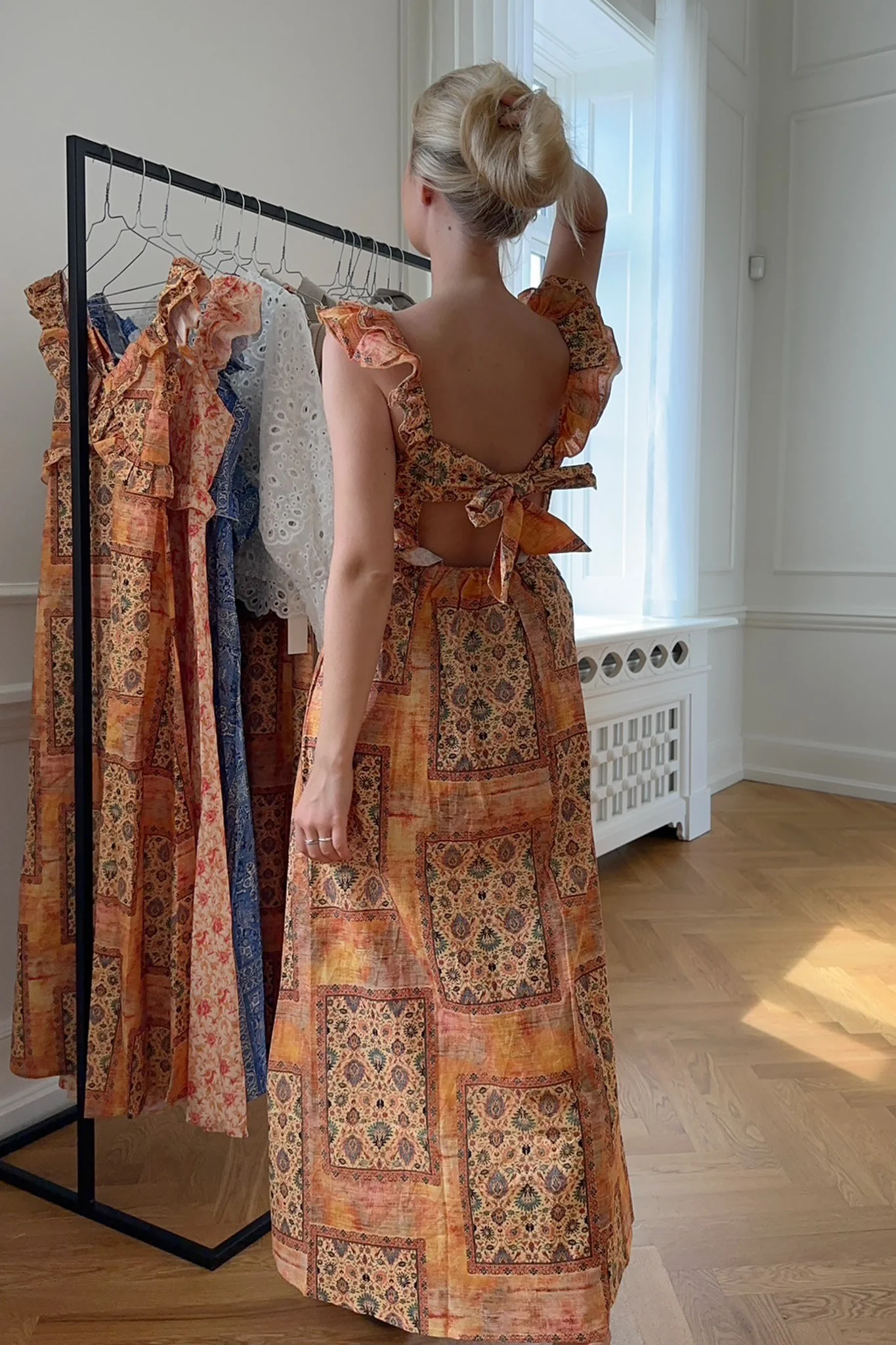 MelbaIC Dress - Morocco Sunset - Image 6