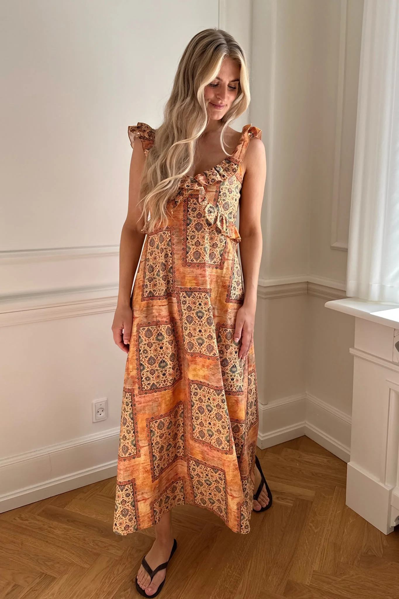 MelbaIC Dress - Morocco Sunset - Image 9