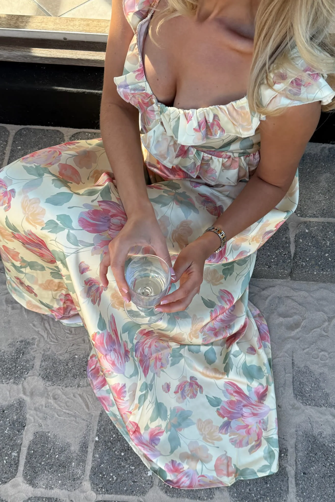 MelbaIC Dress - Pastel Garden - Image 3