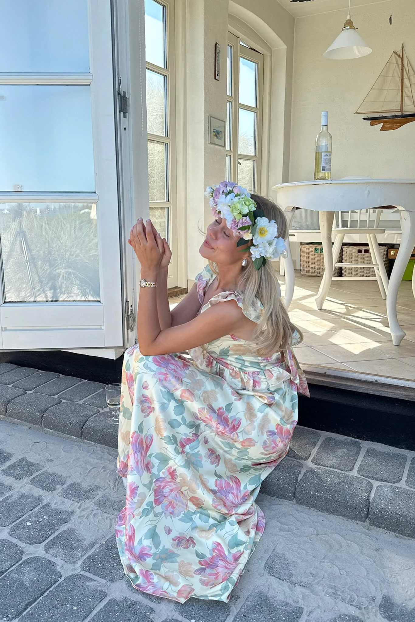 MelbaIC Dress - Pastel Garden - Image 4