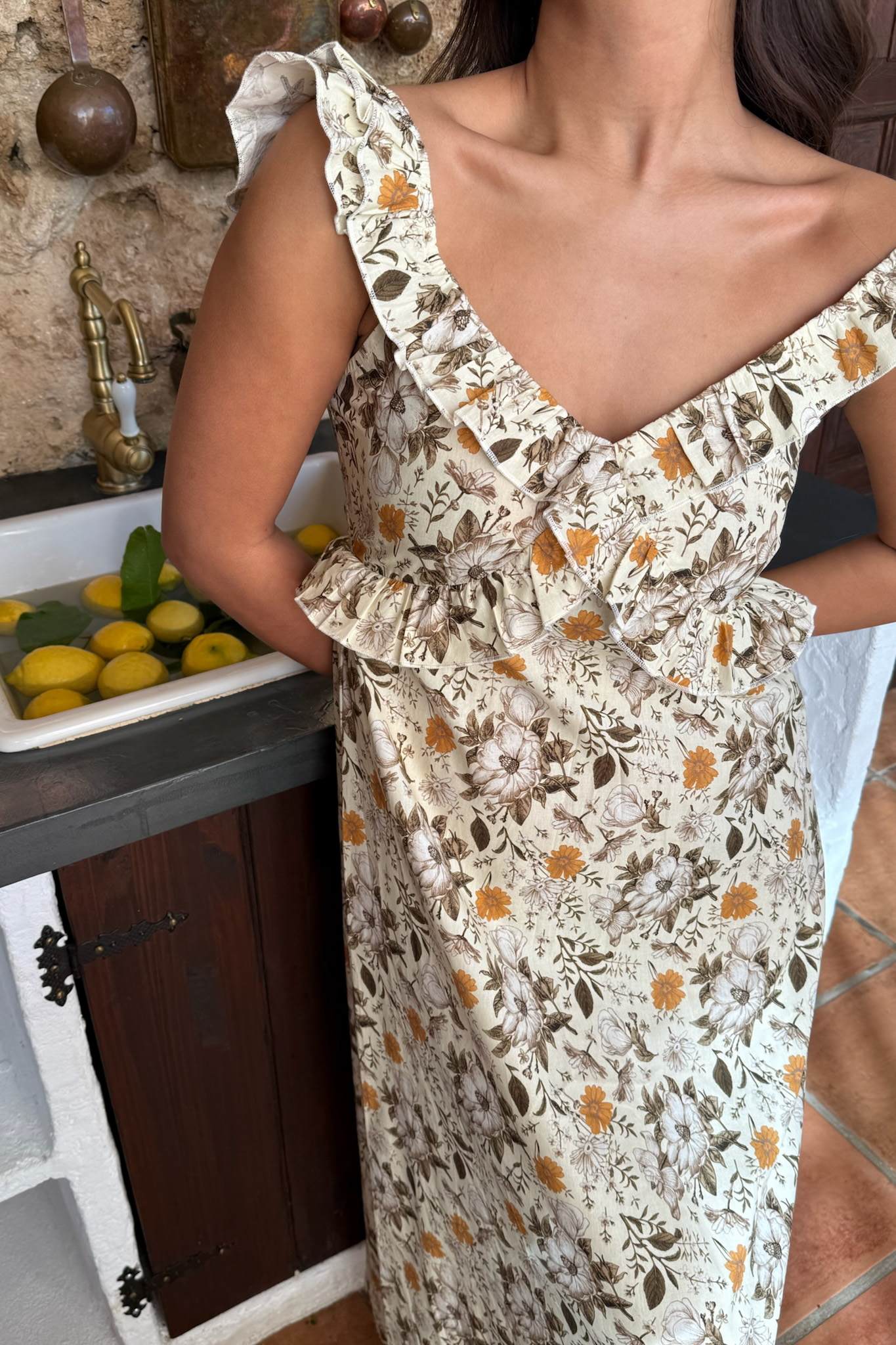 MelbaIC Dress - Garden Flower - Image 8